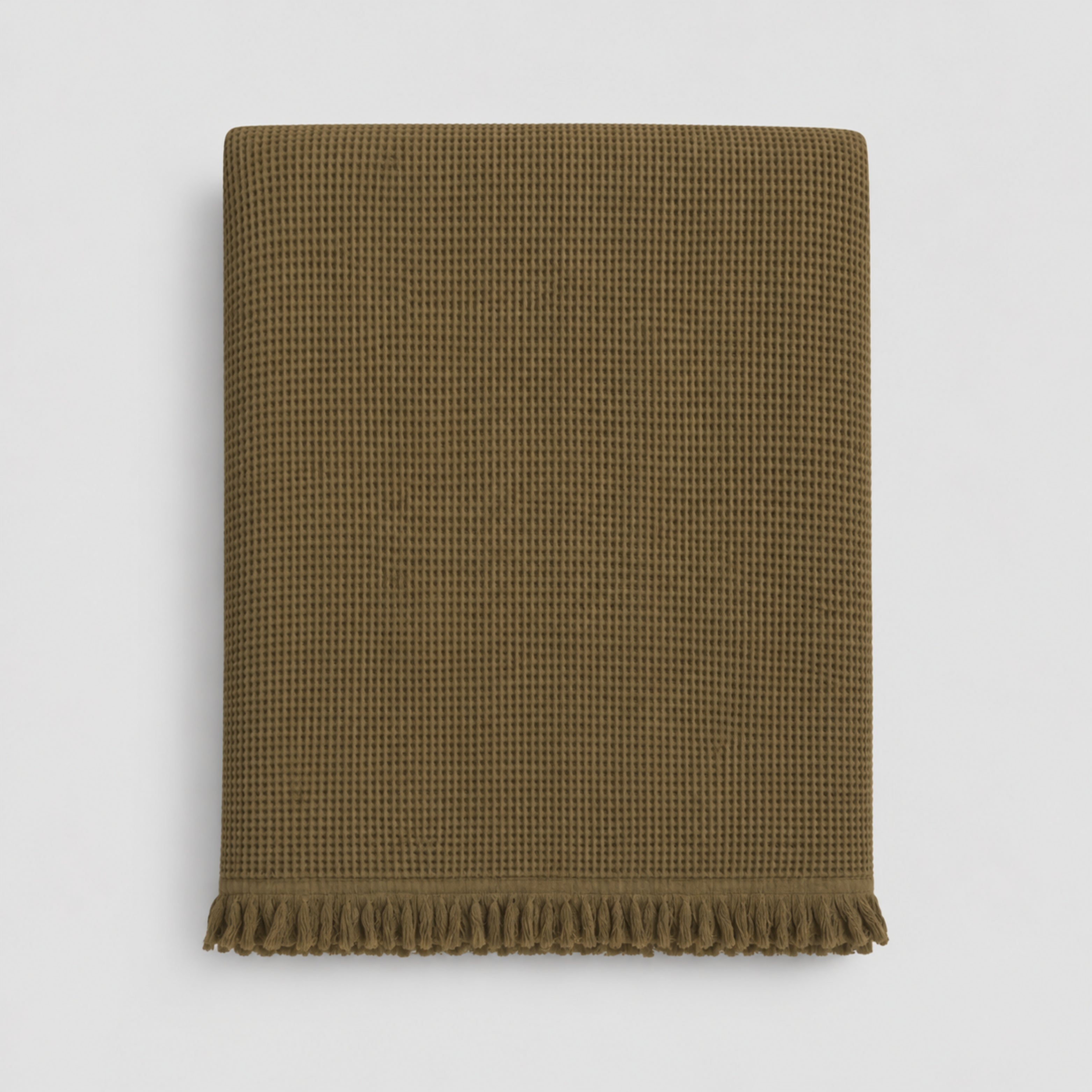 Fringe Honeycomb Bedspread