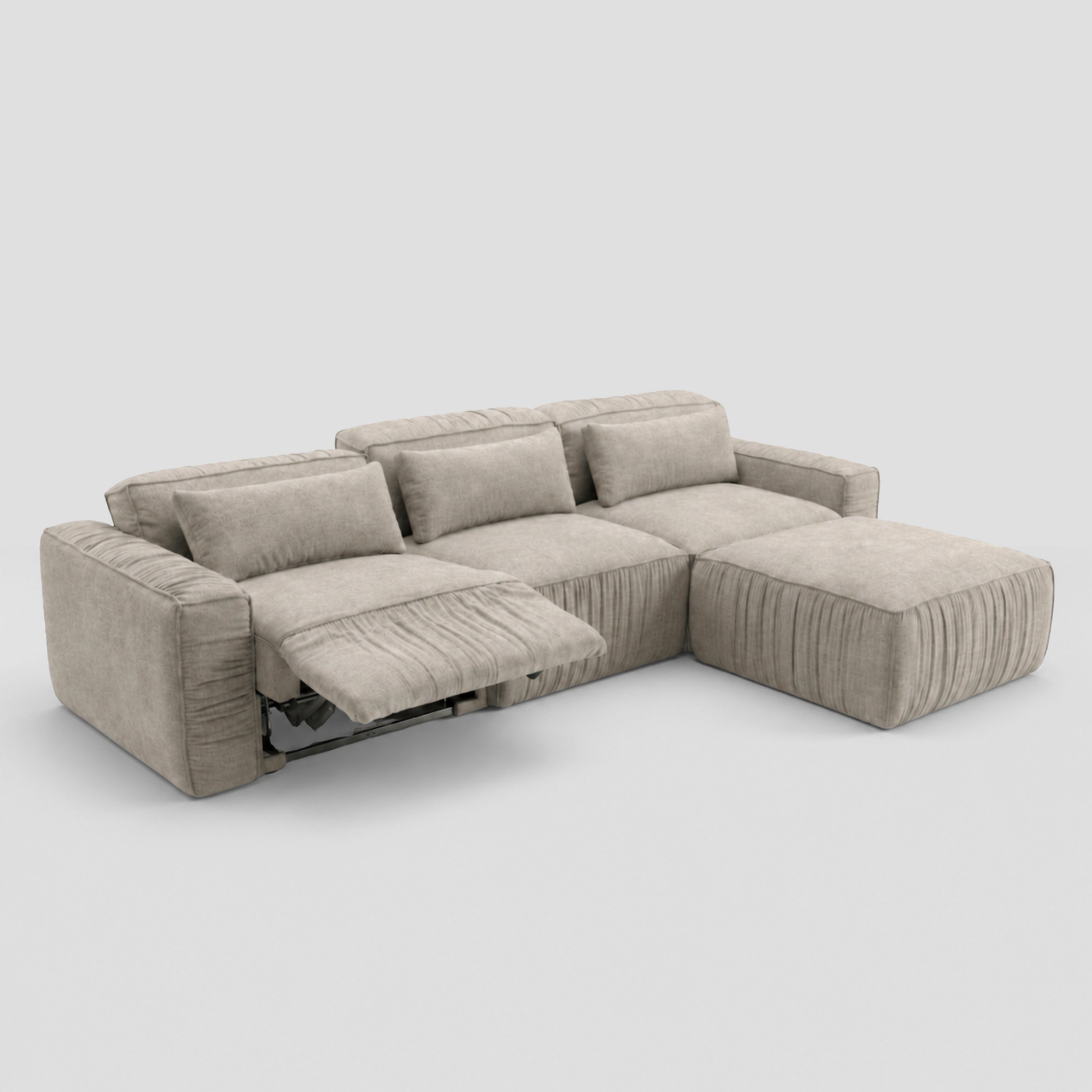 flow motion l shape sofa