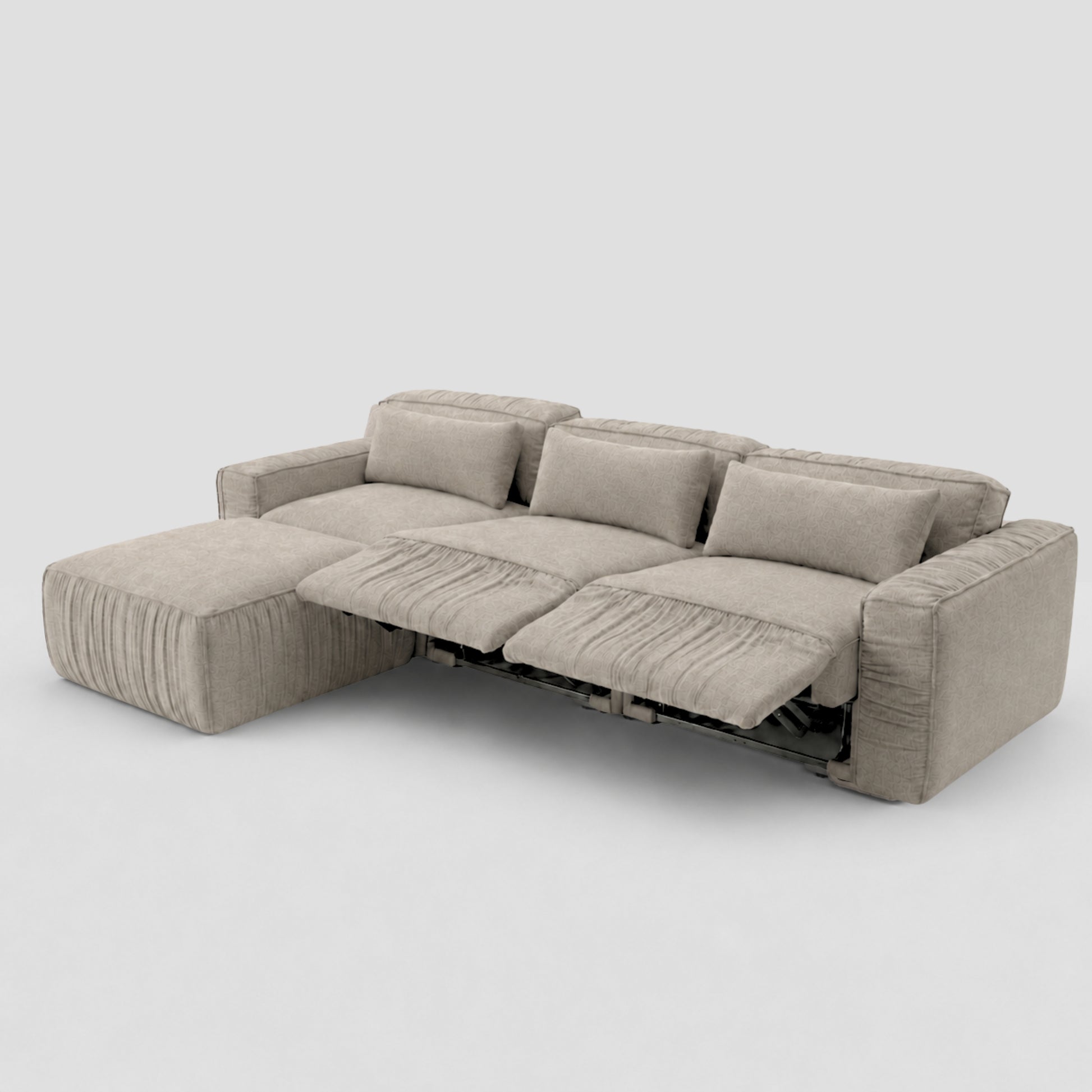 flow motion l shape sofa
