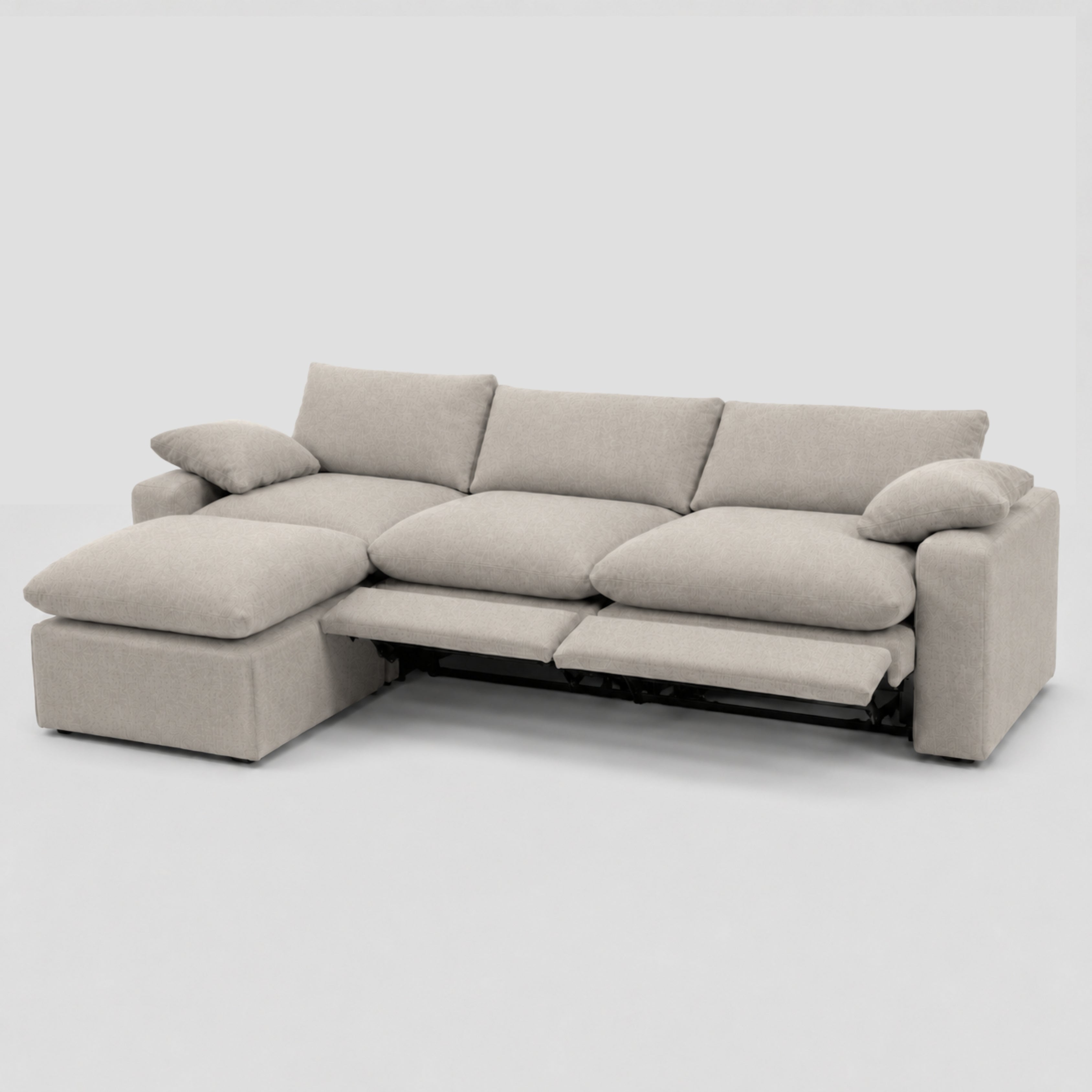 sink motion l shape sofa