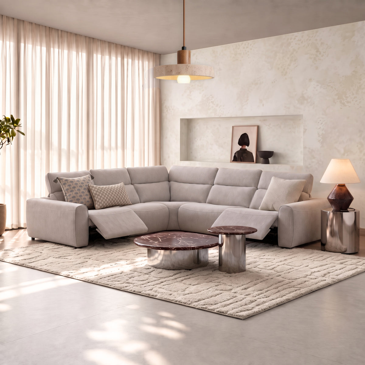Sway Motion Corner Sofa
