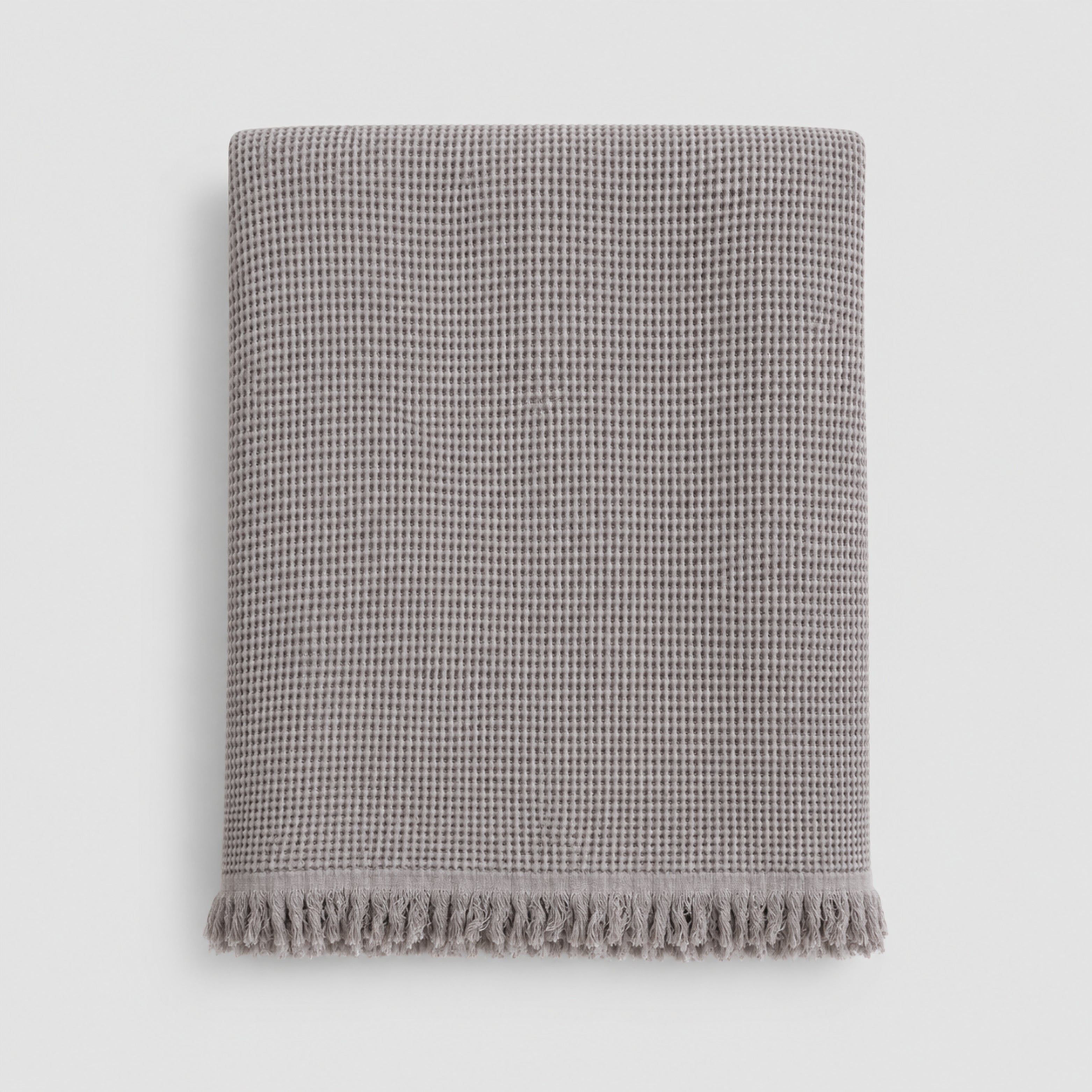 Fringe Honeycomb Bedspread