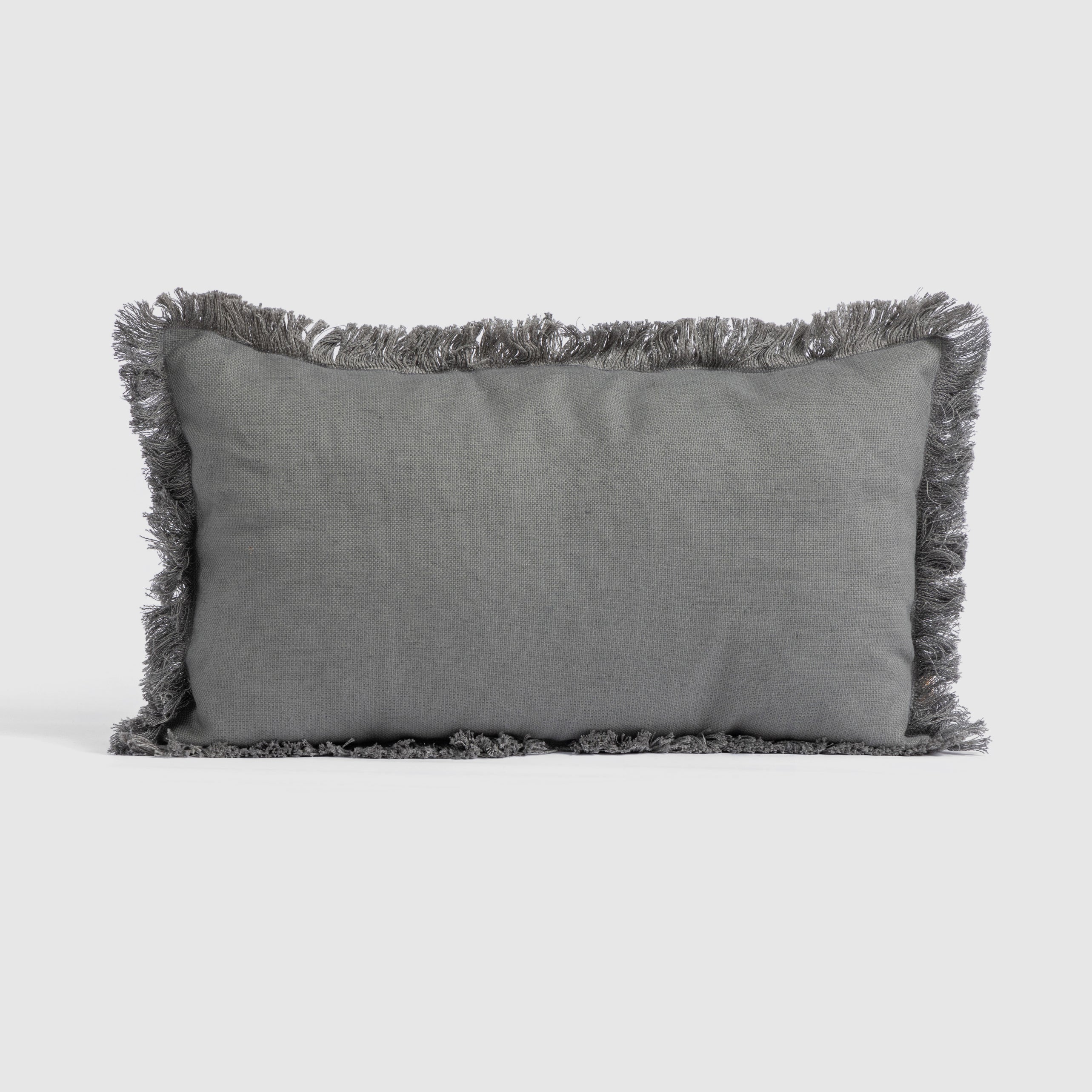 Frill Linen Tweed Cushion