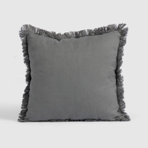 Frill Linen Tweed Cushion