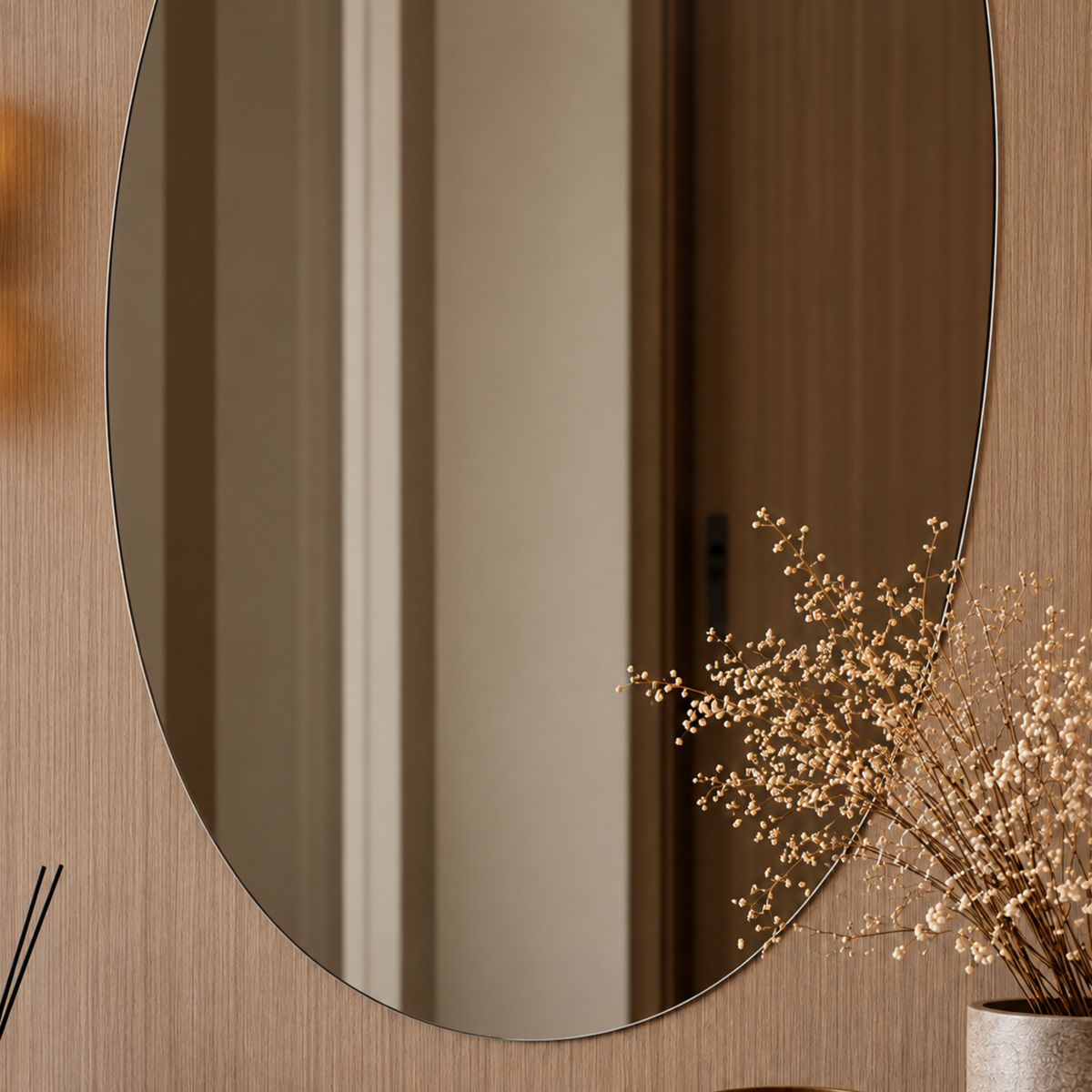 Halo Oval Mirror