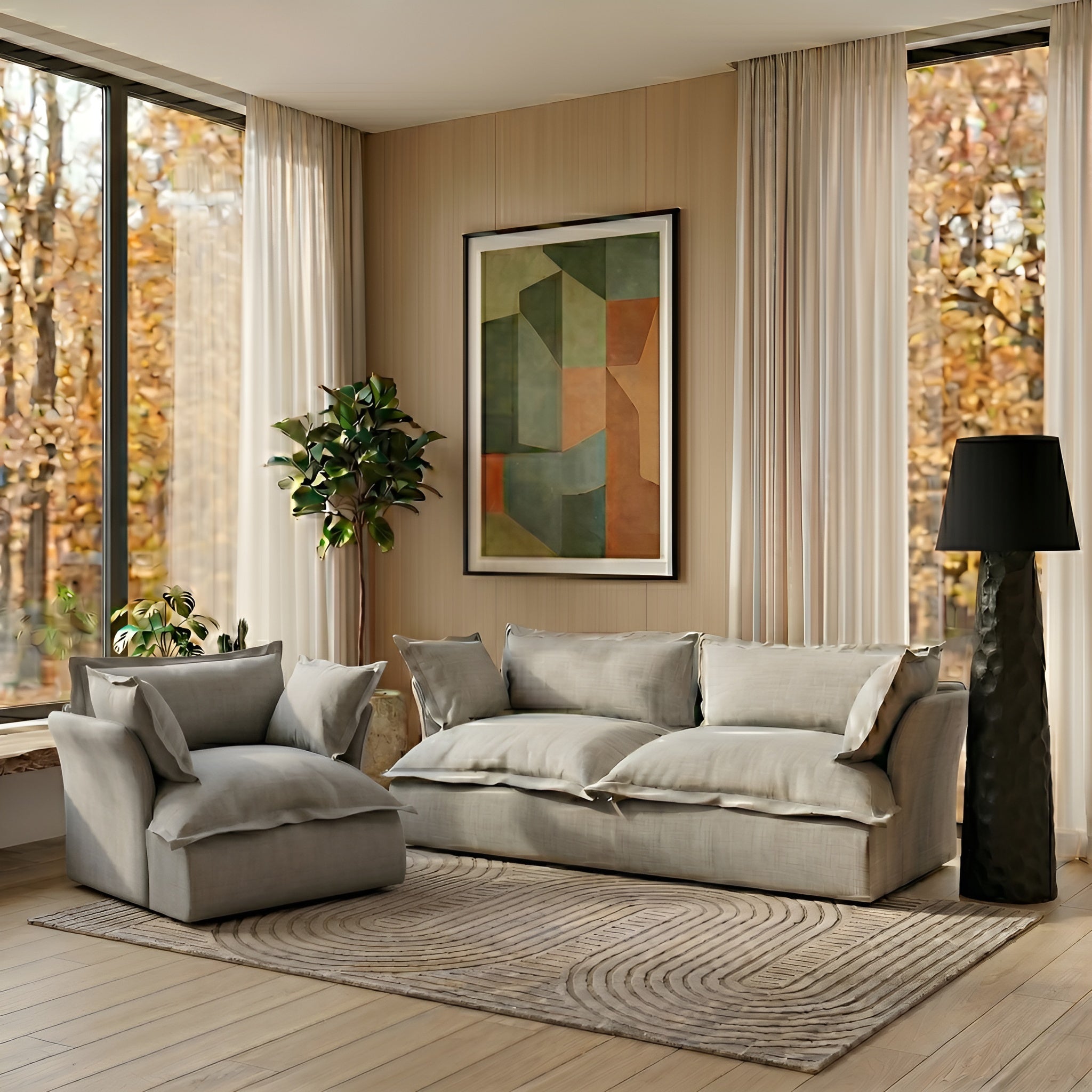 Haven 2 Seater + Haven Armchair Set