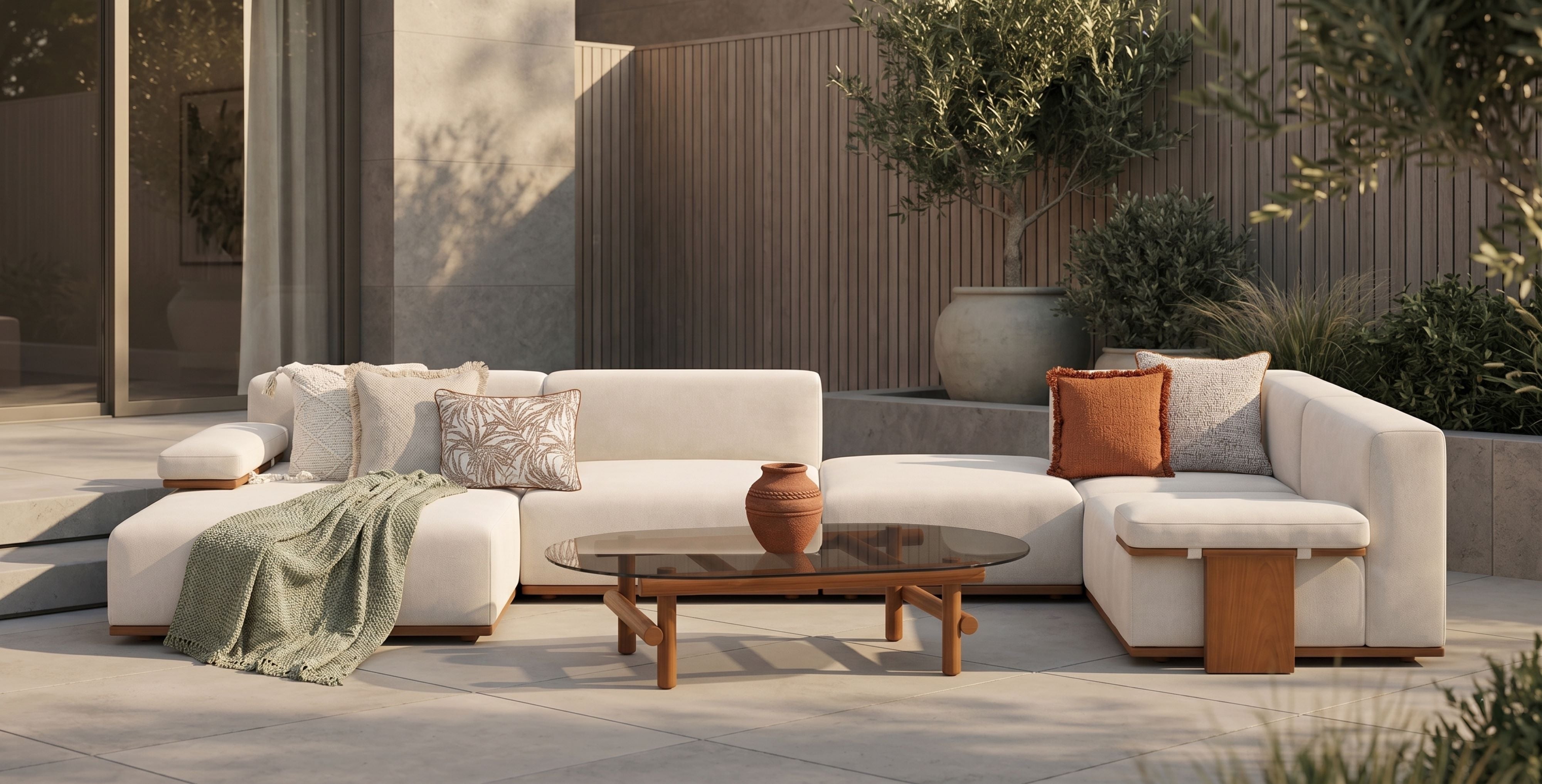 Harbor Outdoor U-Shape Sofa