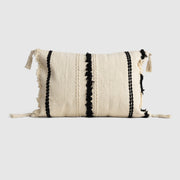 Black & white Tufted Cushion