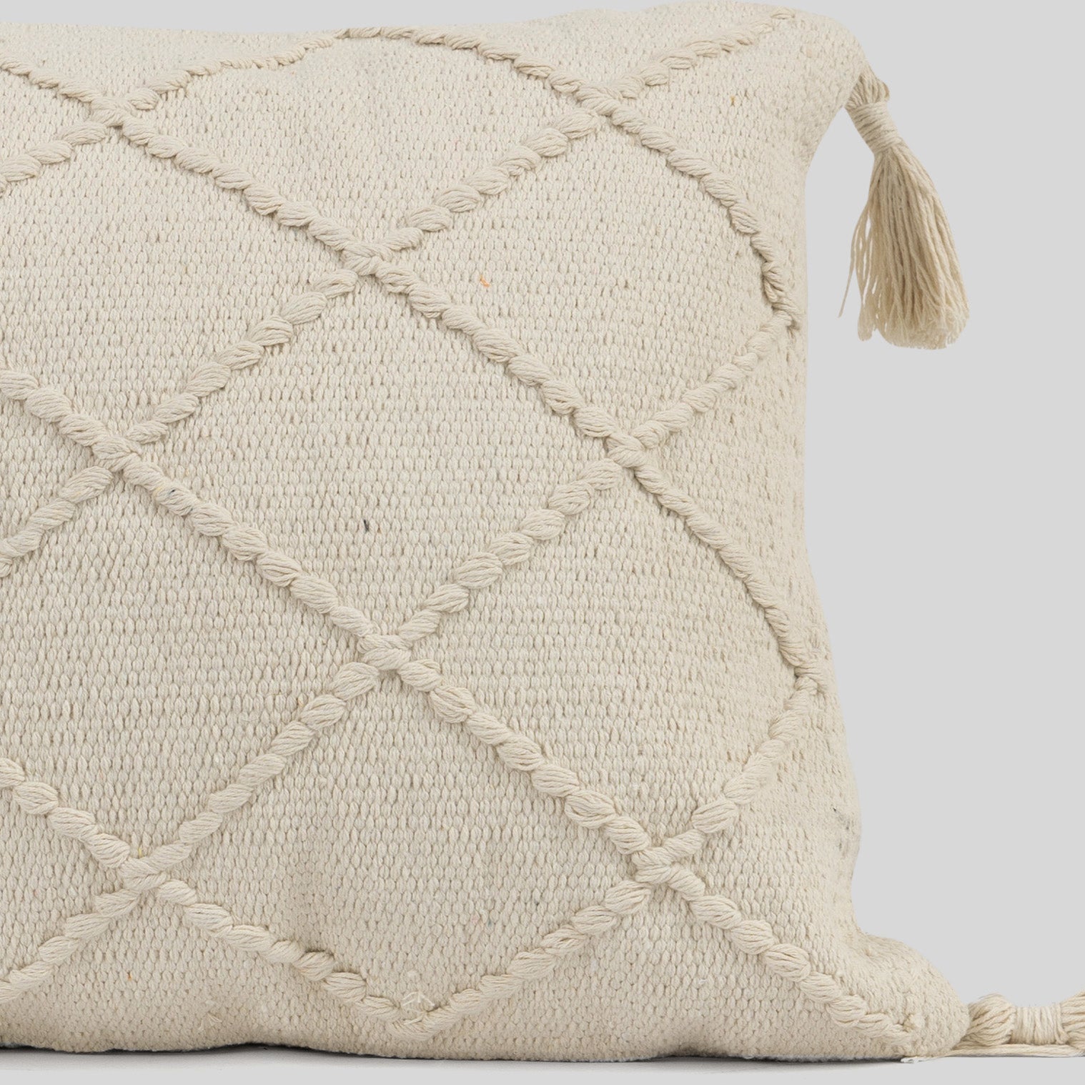 Frill Braided Cushion