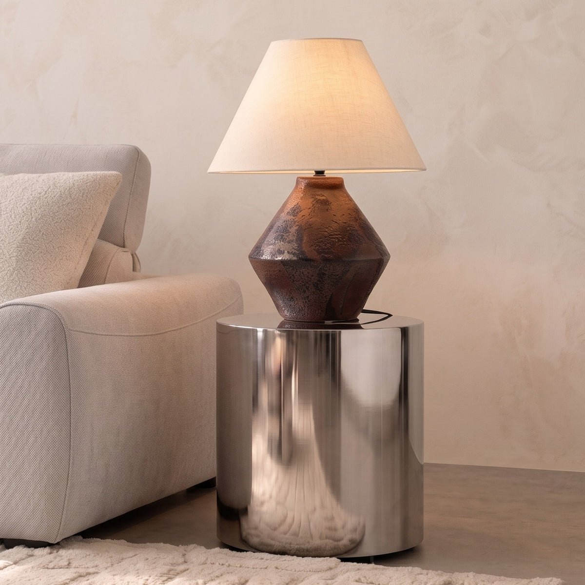 ION-Cylinder Nightstand