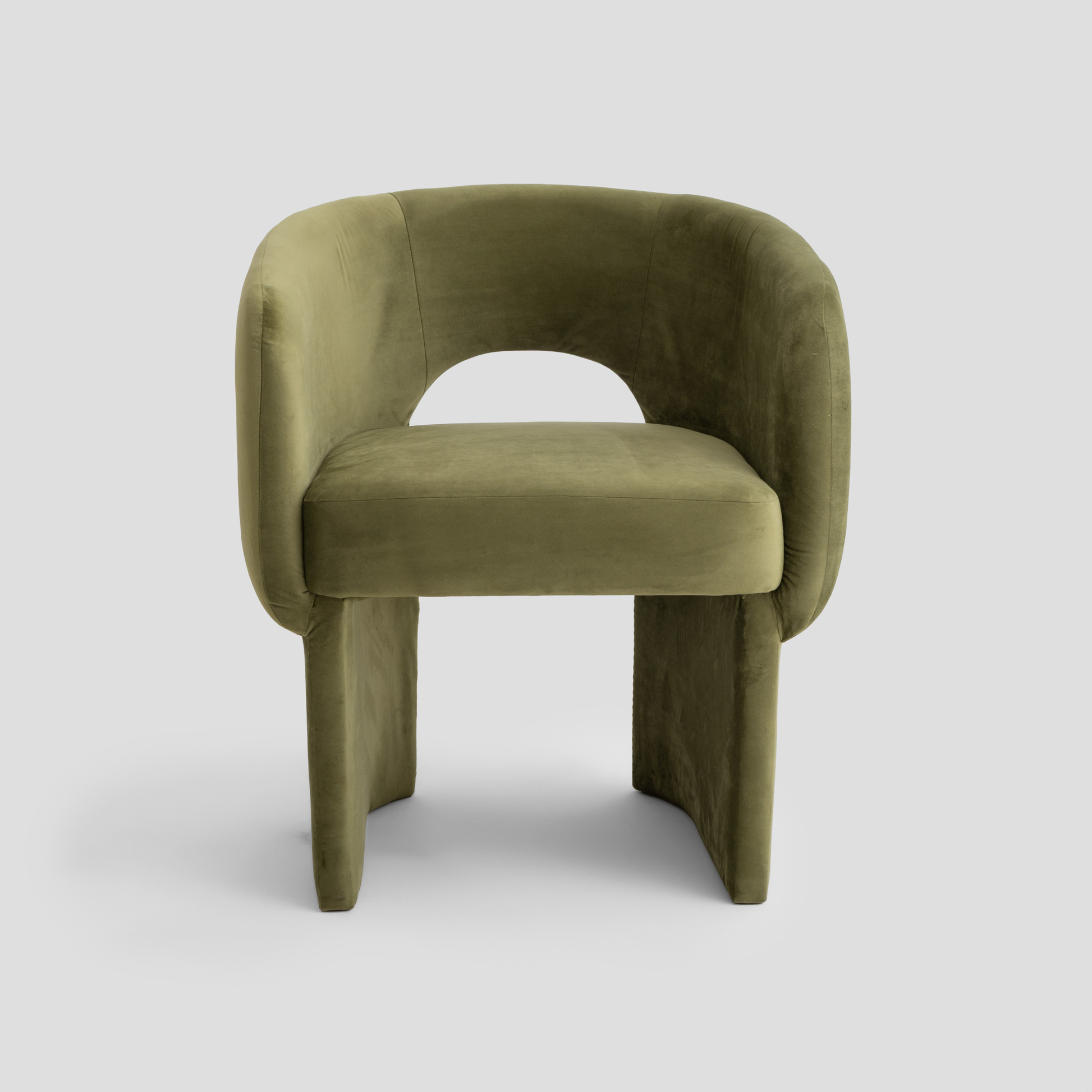 Jade Wraparound Dining Armchair in beech frame and upholstered dining, featuring modern armchair styling.