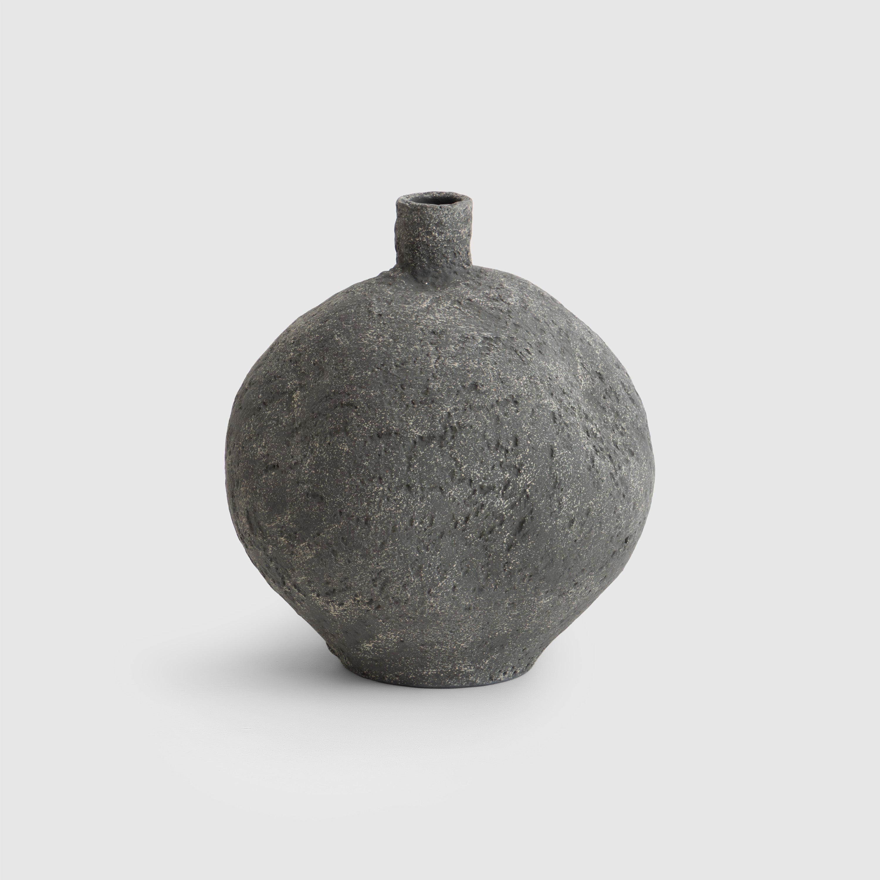 Raku Stone Vase
