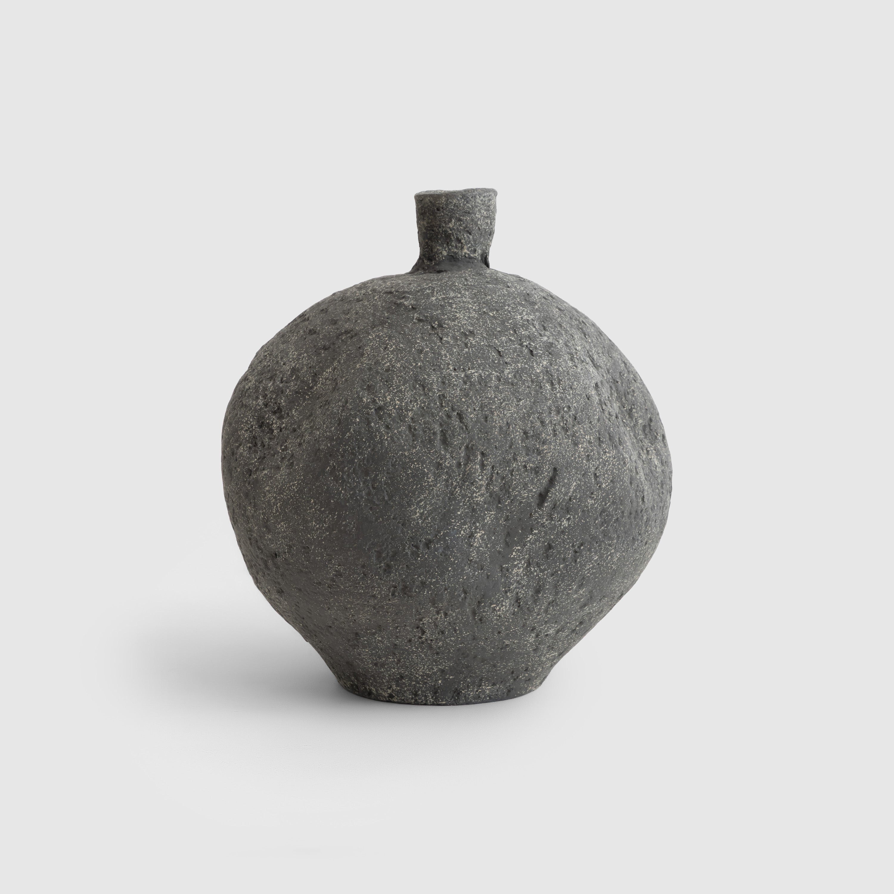 Raku Stone Vase