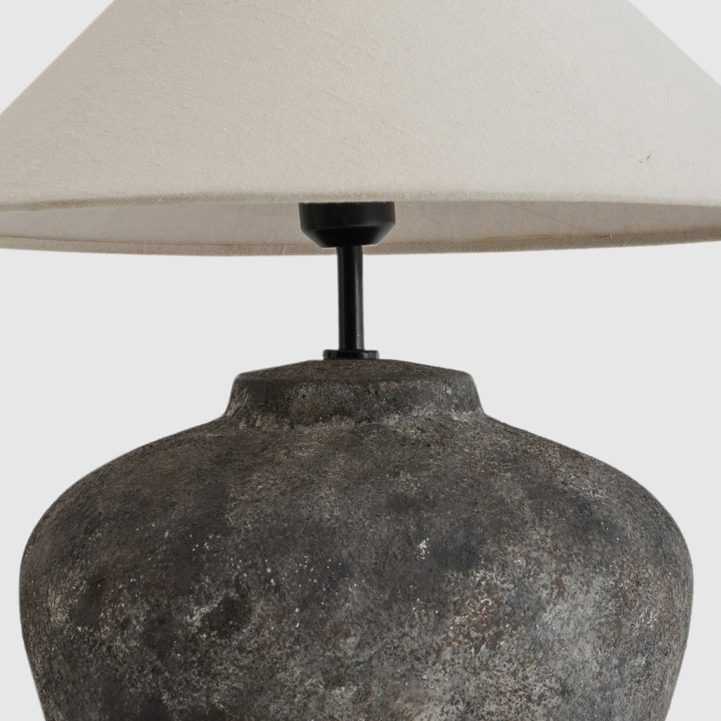 Rust Table Lamp