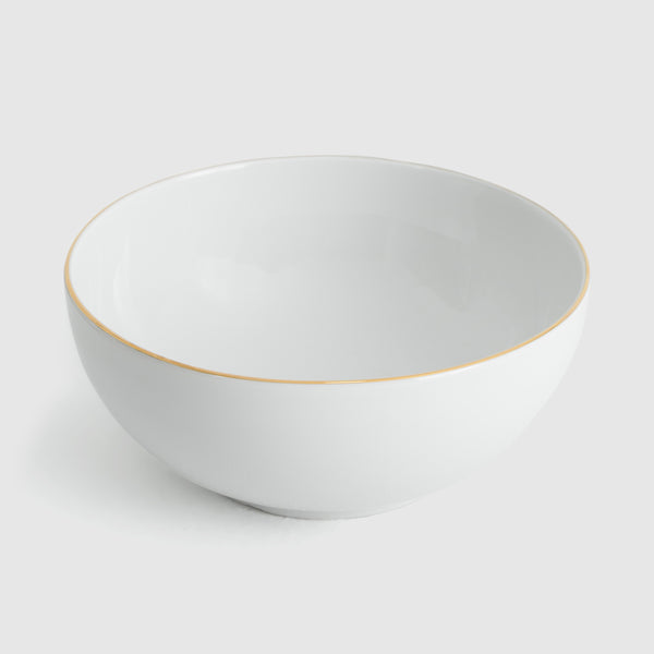 Coup Pasta Bowl Gold Rim