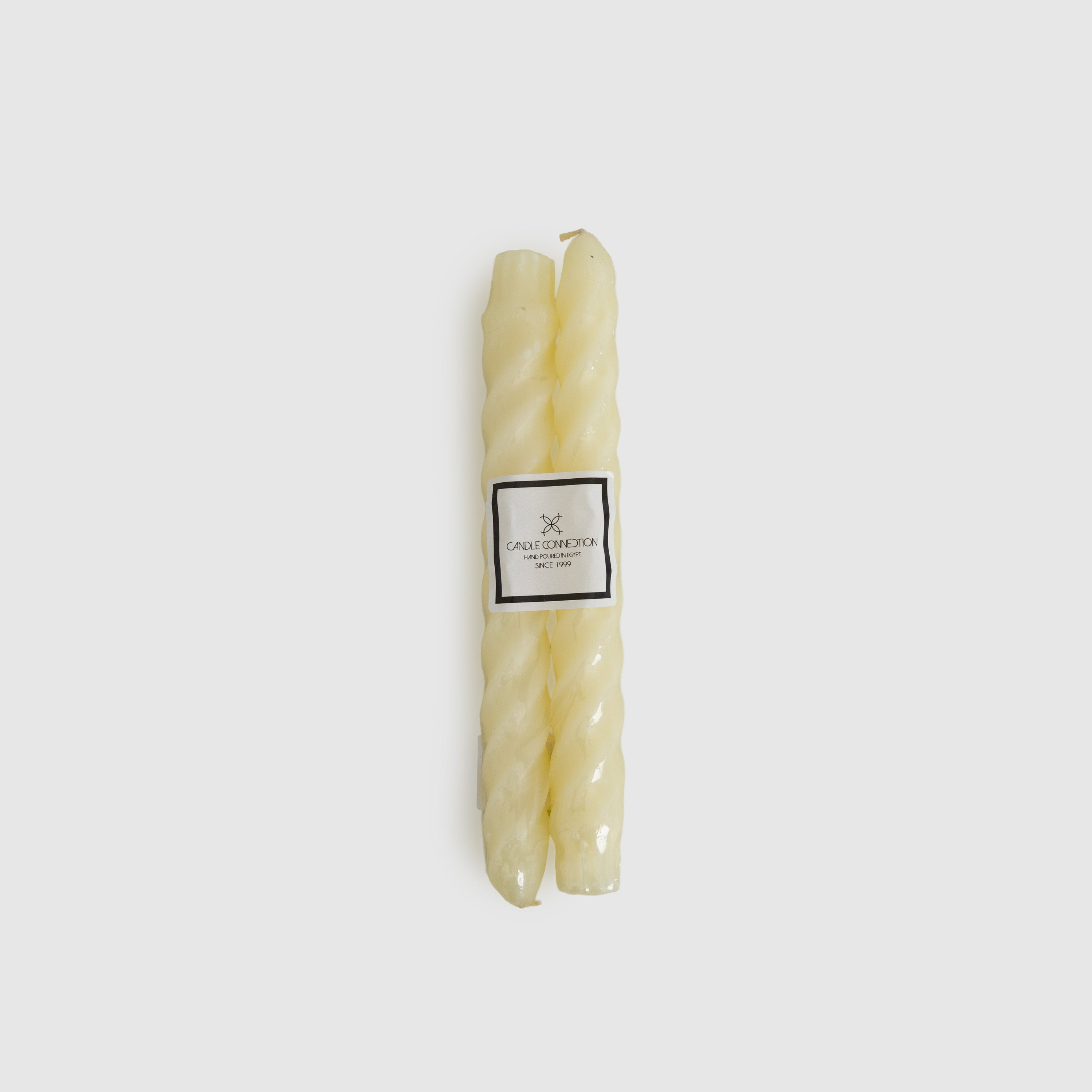 Twisted Tapers, featuring modern candles styling, with taper candles and twisted candles.