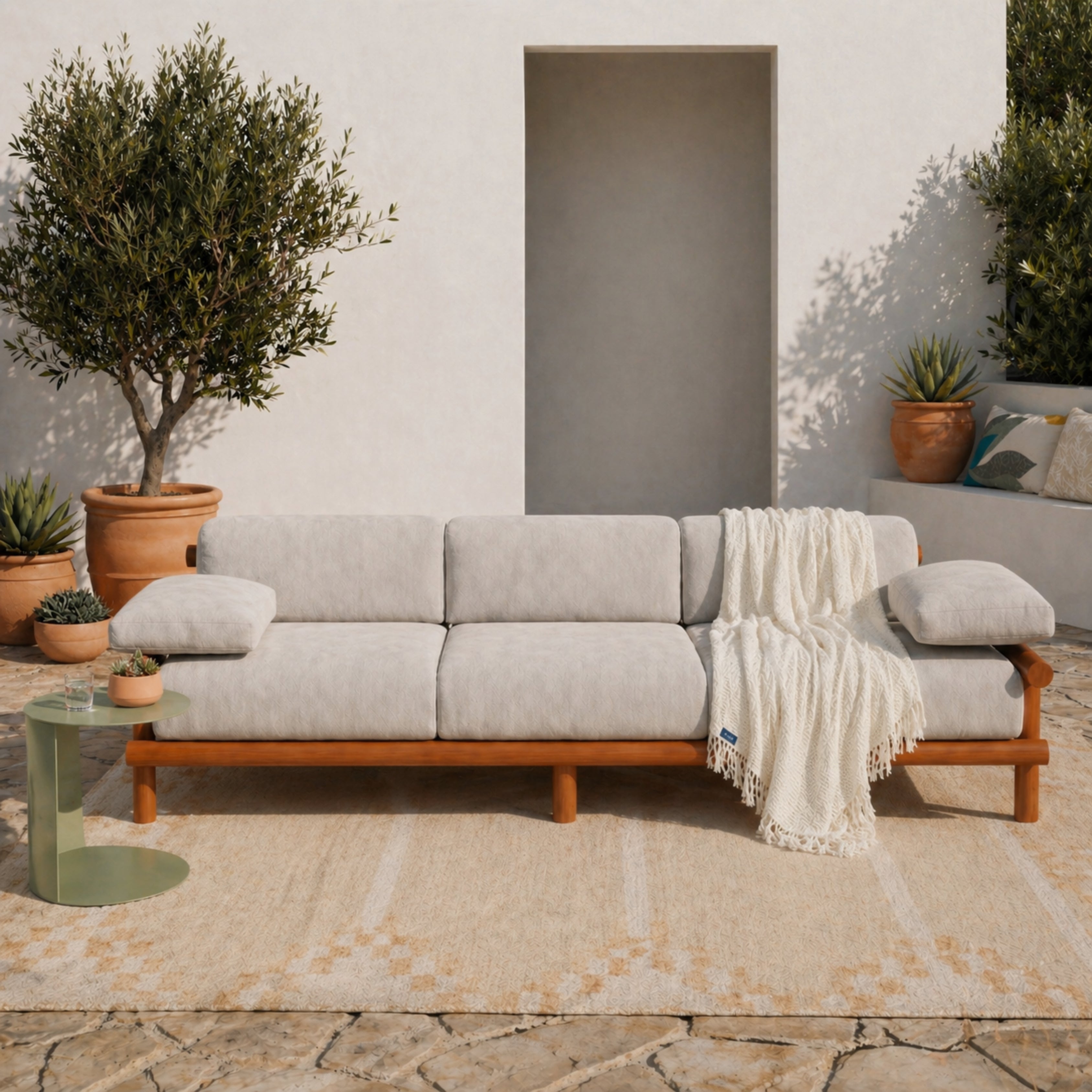 Lido Outdoor 3 Seaters Sofa