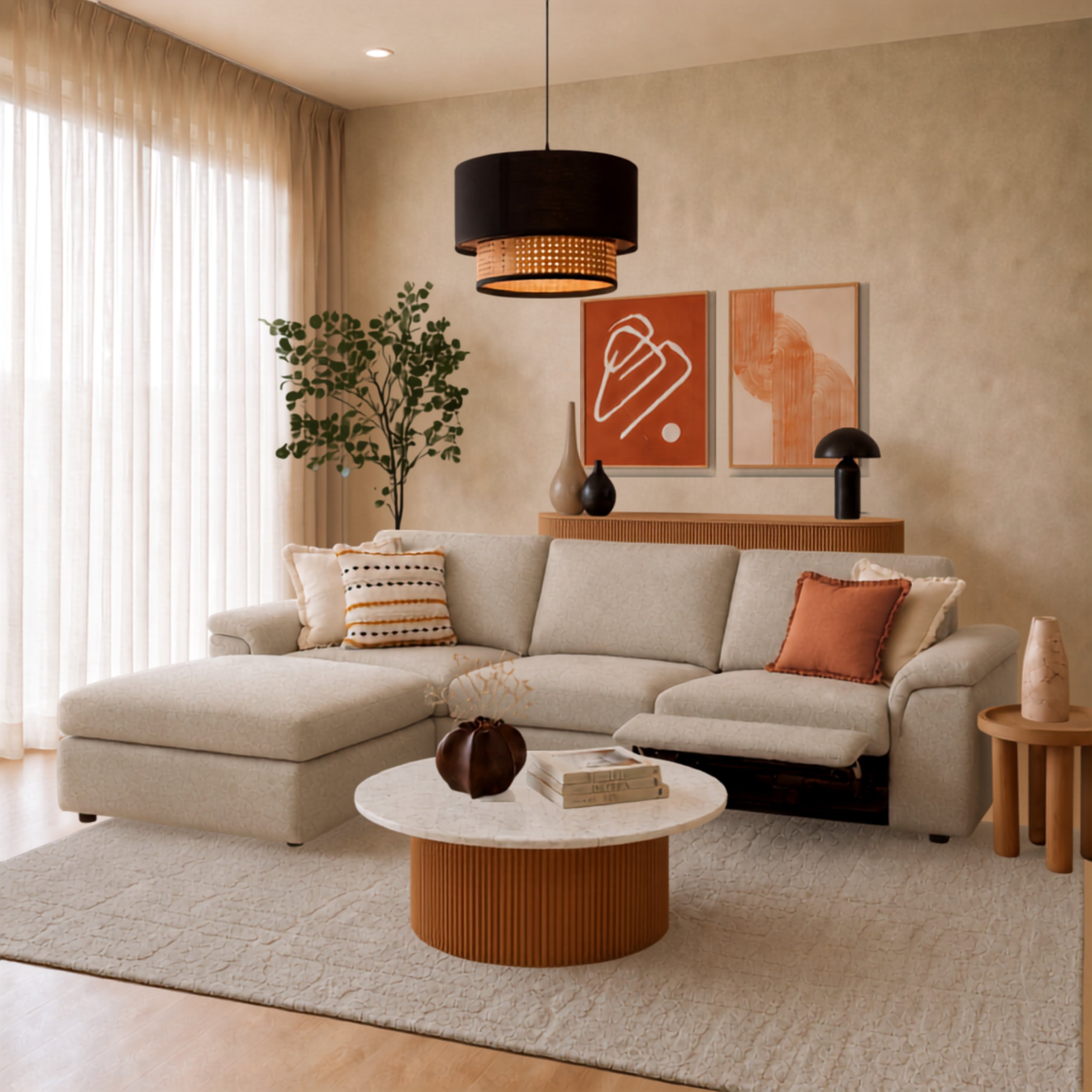 Harmony Motion L-Shape Sofa