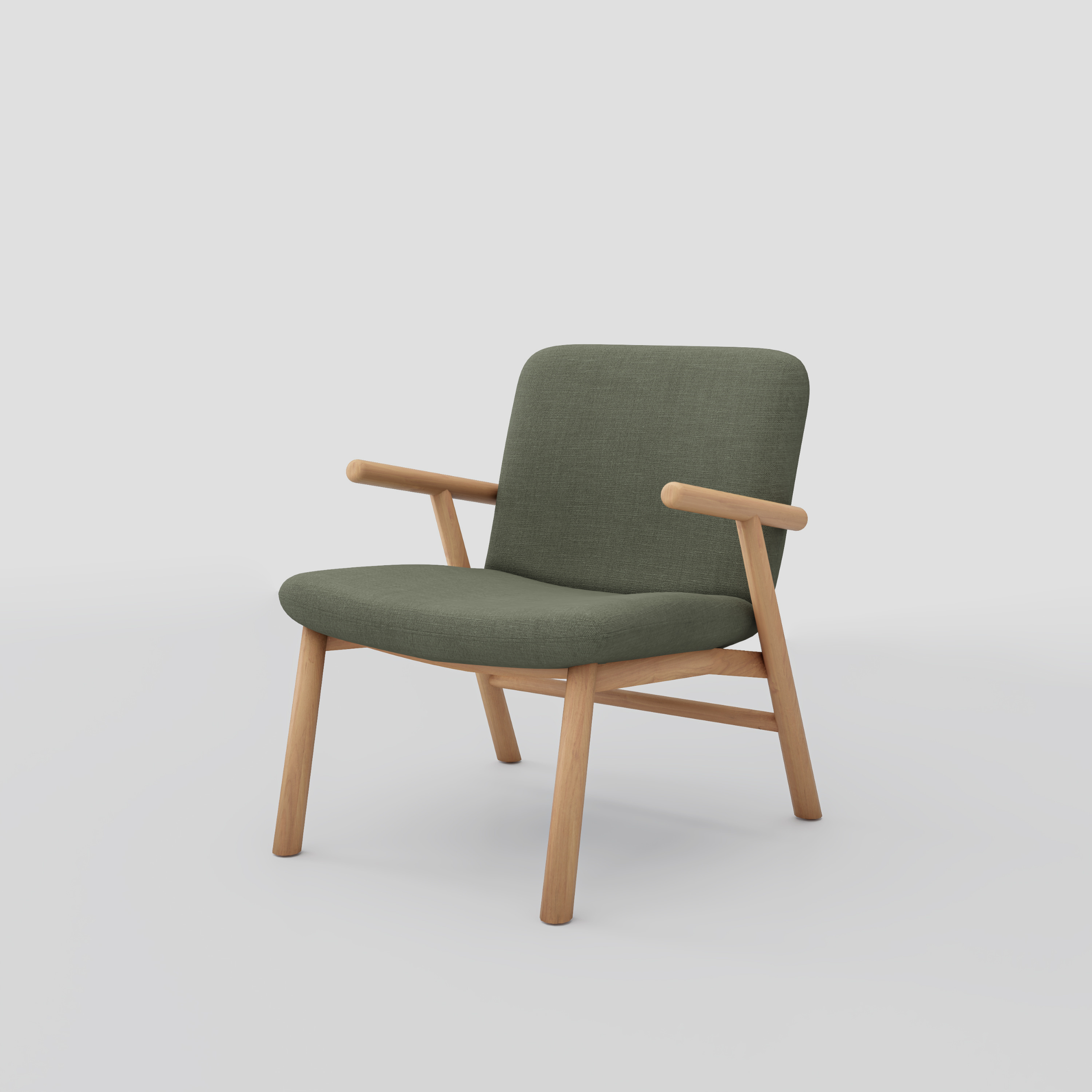Lugo Armchair in beech frame, featuring scandinavian armchair styling, perfect for bedrooms.