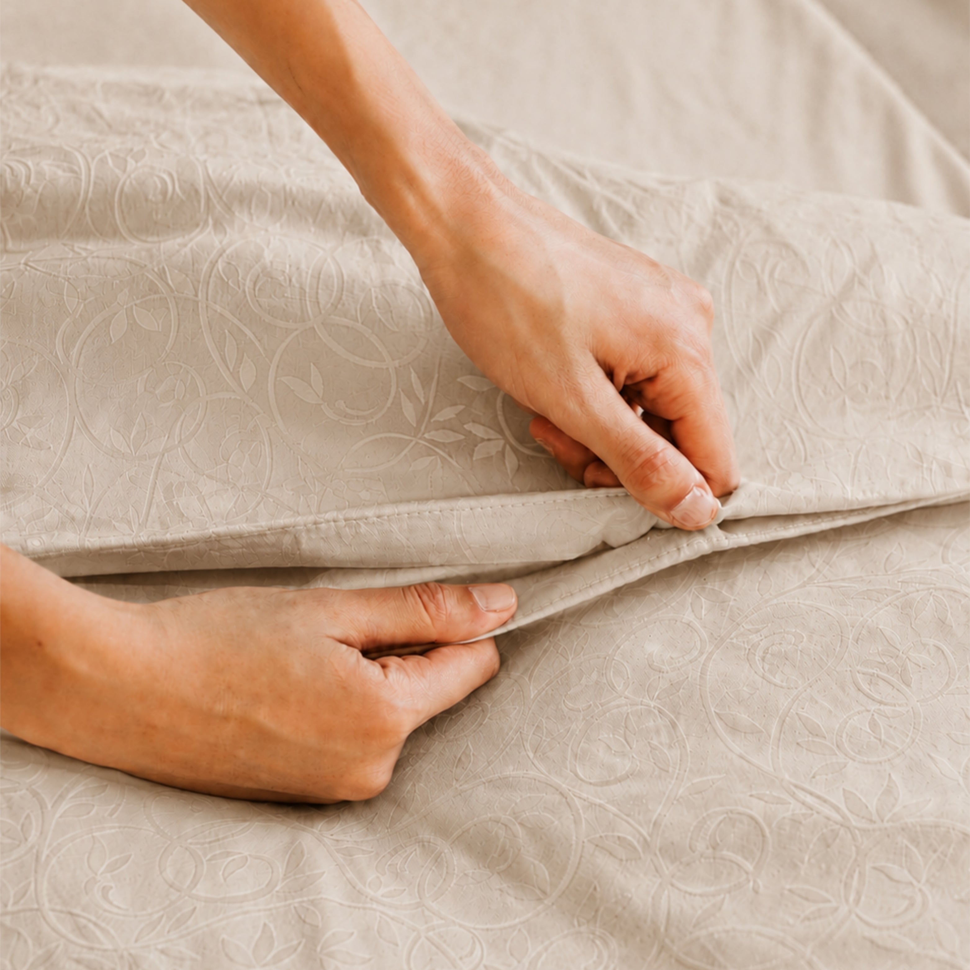 Luxe Sateen Flat Sheet Set