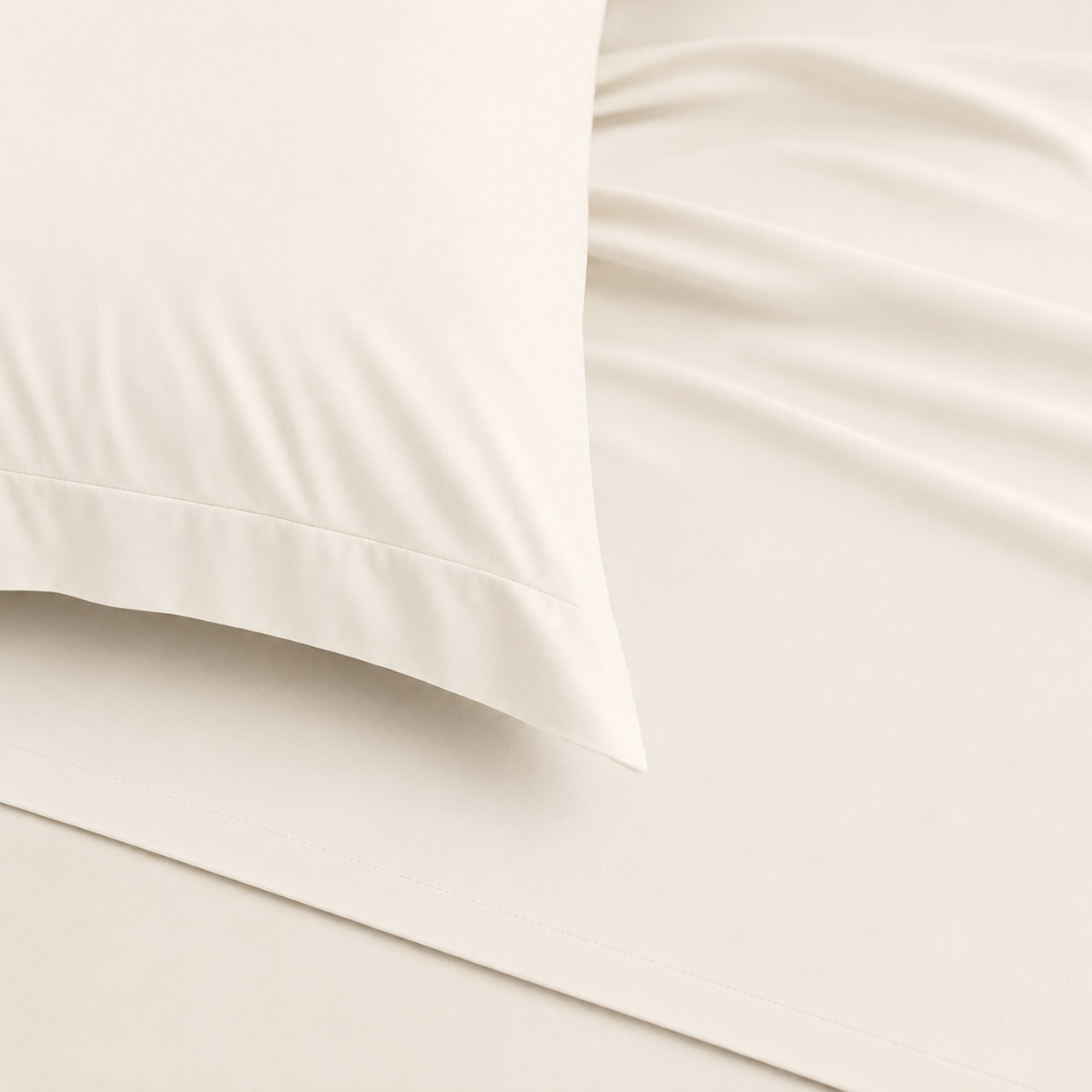 Luxe Sateen Flat Sheet Set