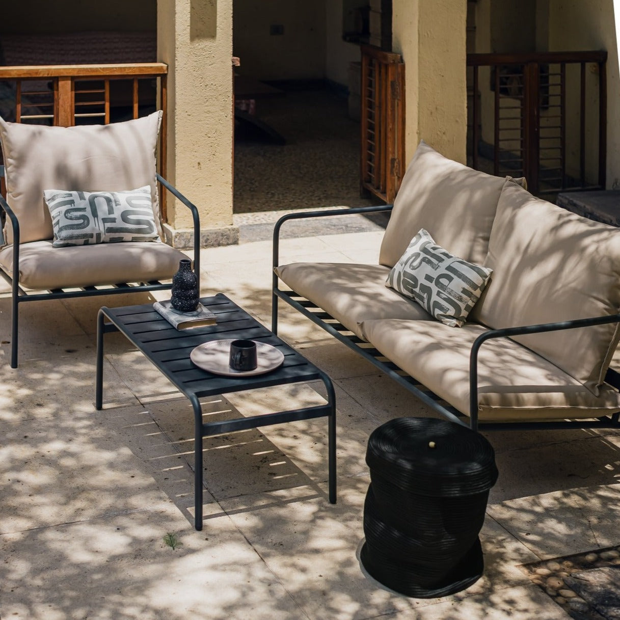 كنبة ثلاثة مقاعد - مجموعة تيفاني