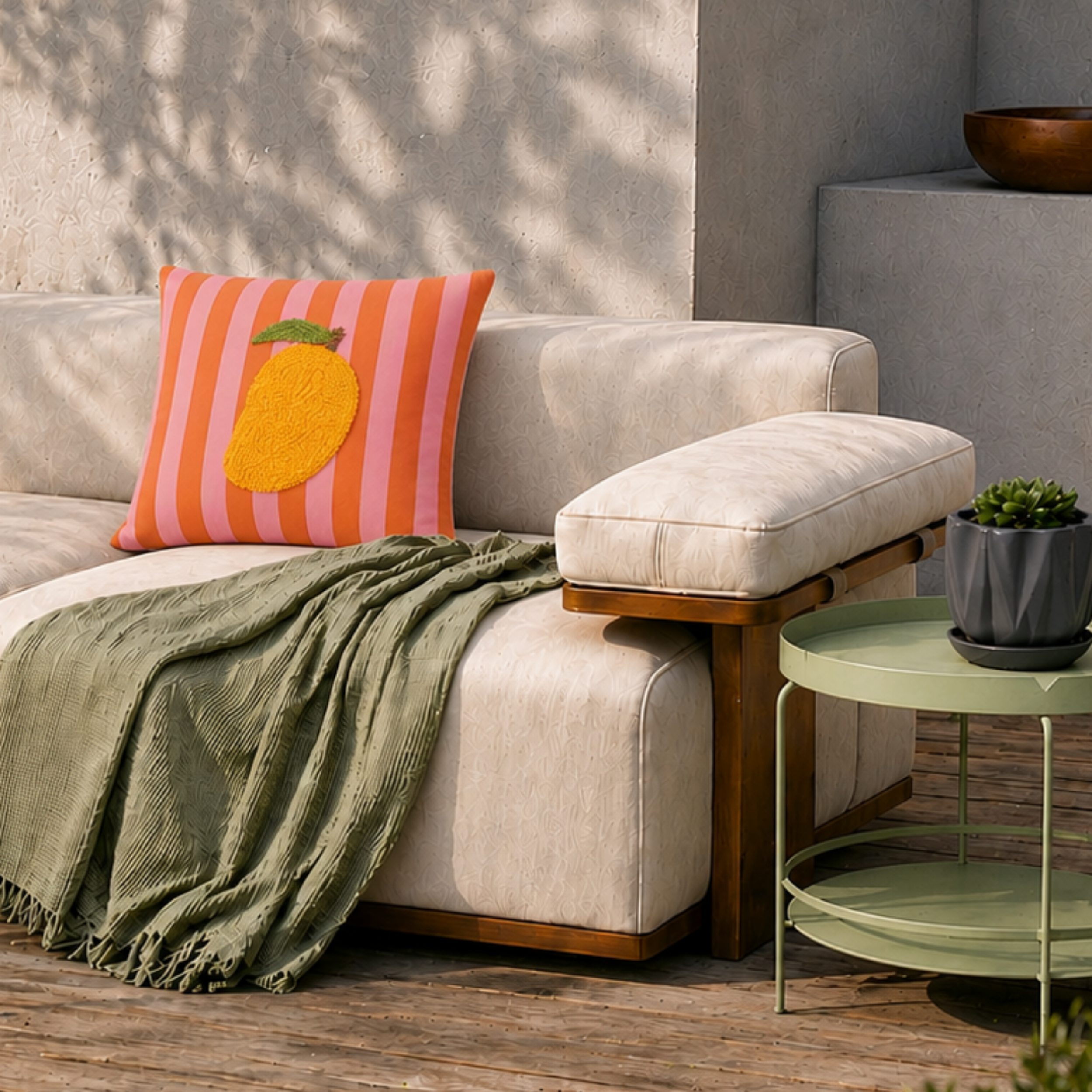 Mango Tango Cushion