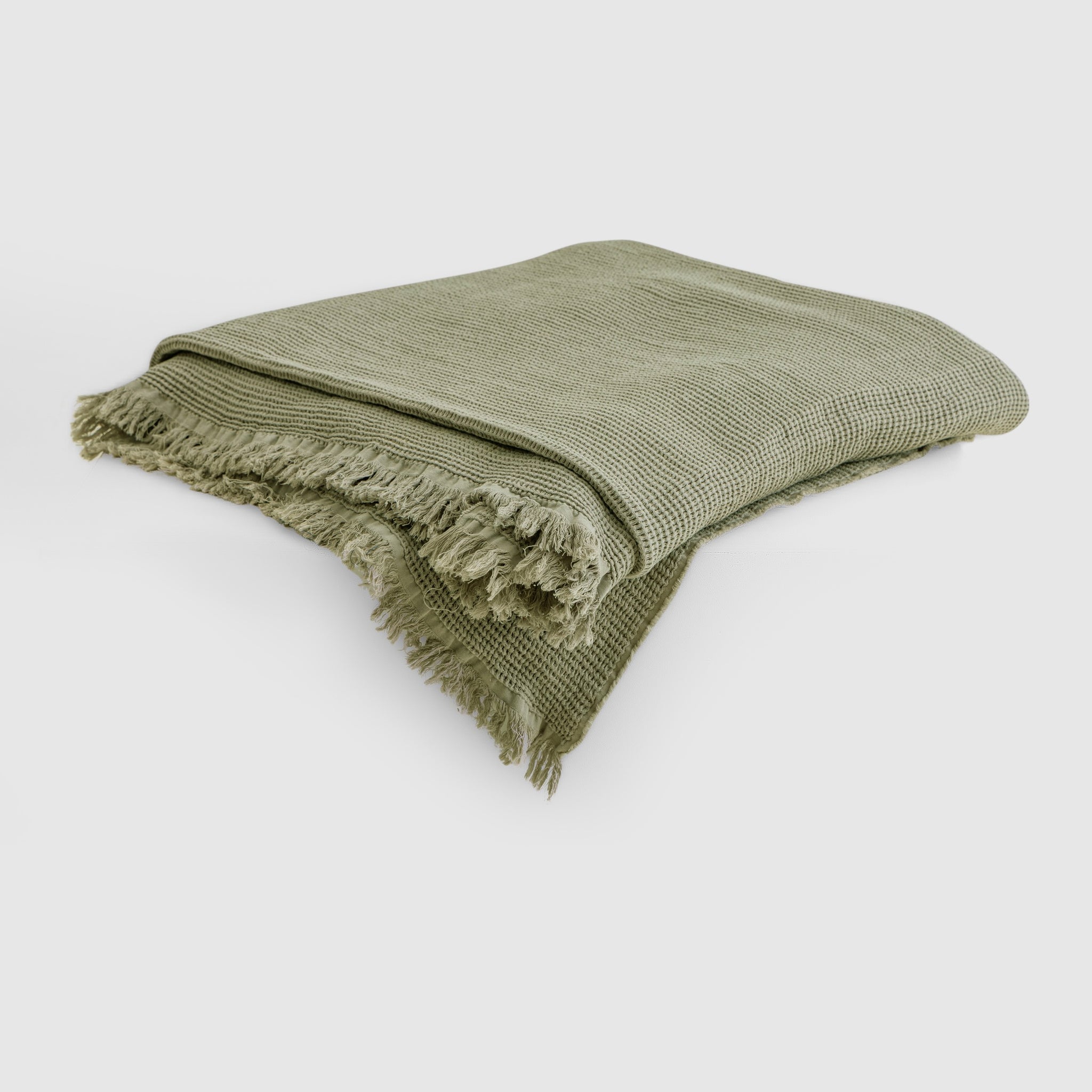 مفرش سرير هوني كومب بشراشيب