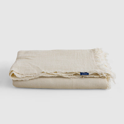 Fringe Honeycomb Bedspread