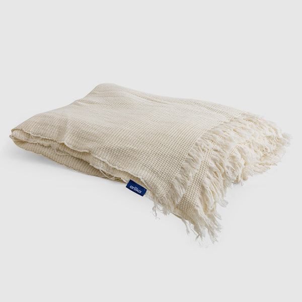 Fringe Honeycomb Bedspread
