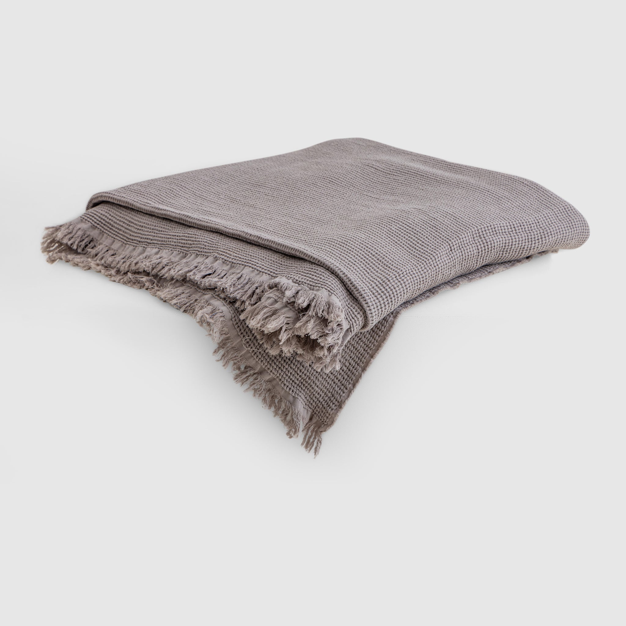 Fringe Honeycomb Bedspread