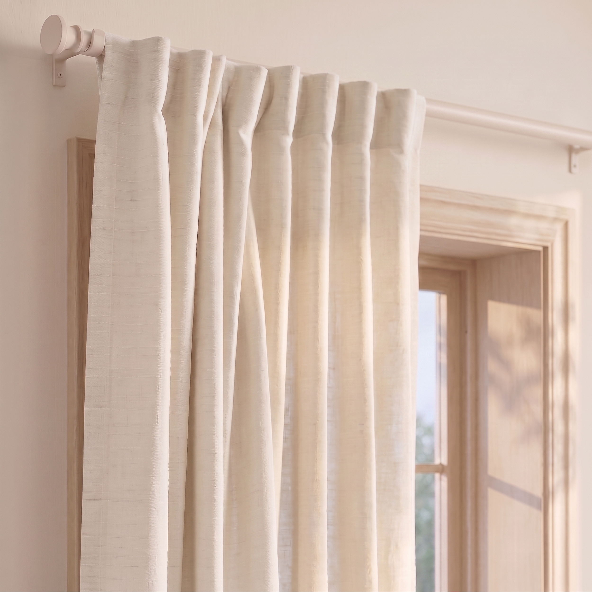 Linen Curtains (2-Piece)