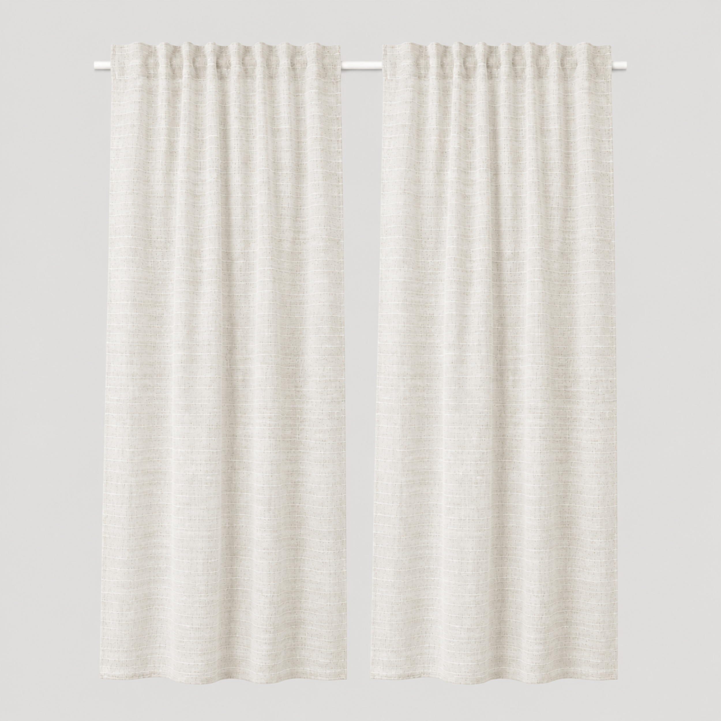 Linen Curtains (2-Piece)