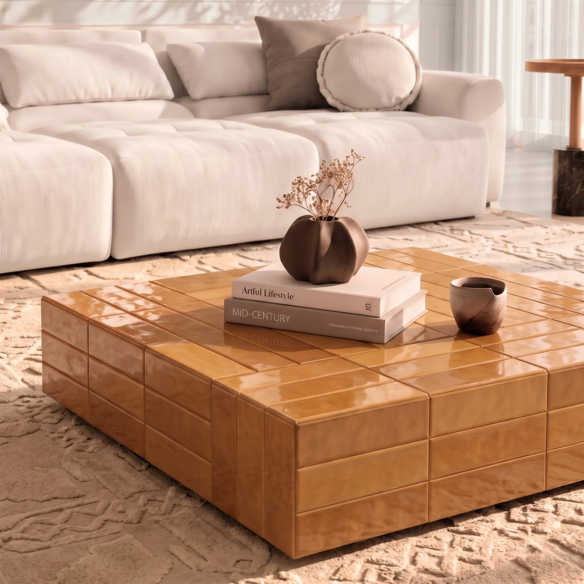 Fern Tiles Middle Table