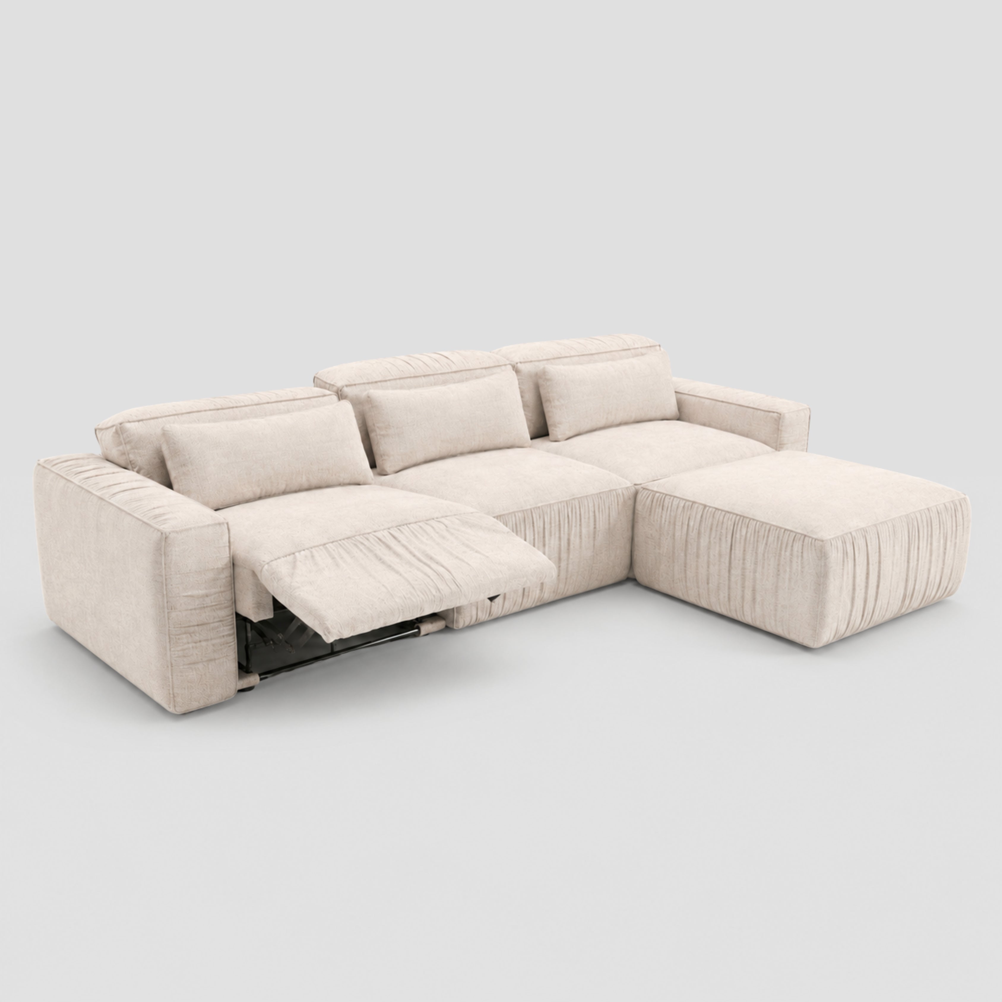 flow motion l shape sofa