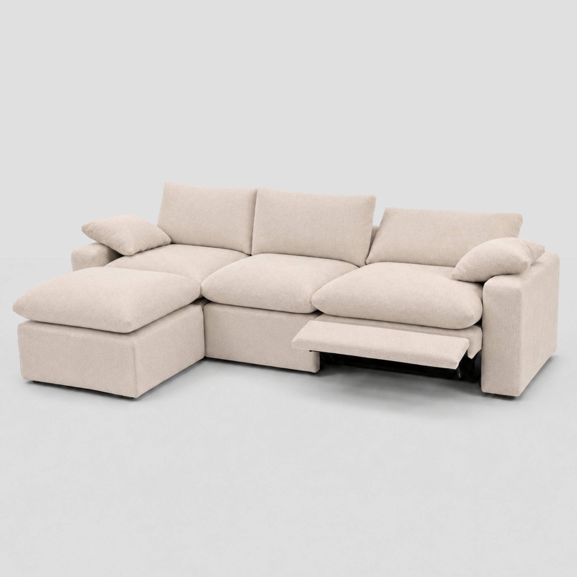 sink motion l shape sofa