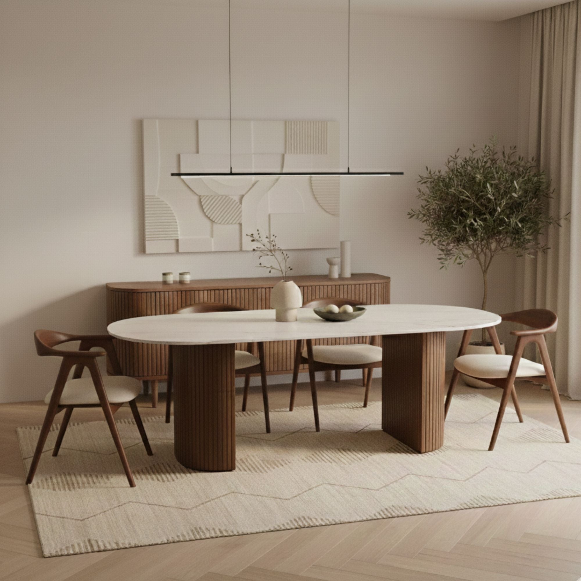 Otto Marble Dining Table
