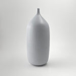 Zia Pottery Vase in ceramic, featuring modern vase and minimal styling, with tall and matte.