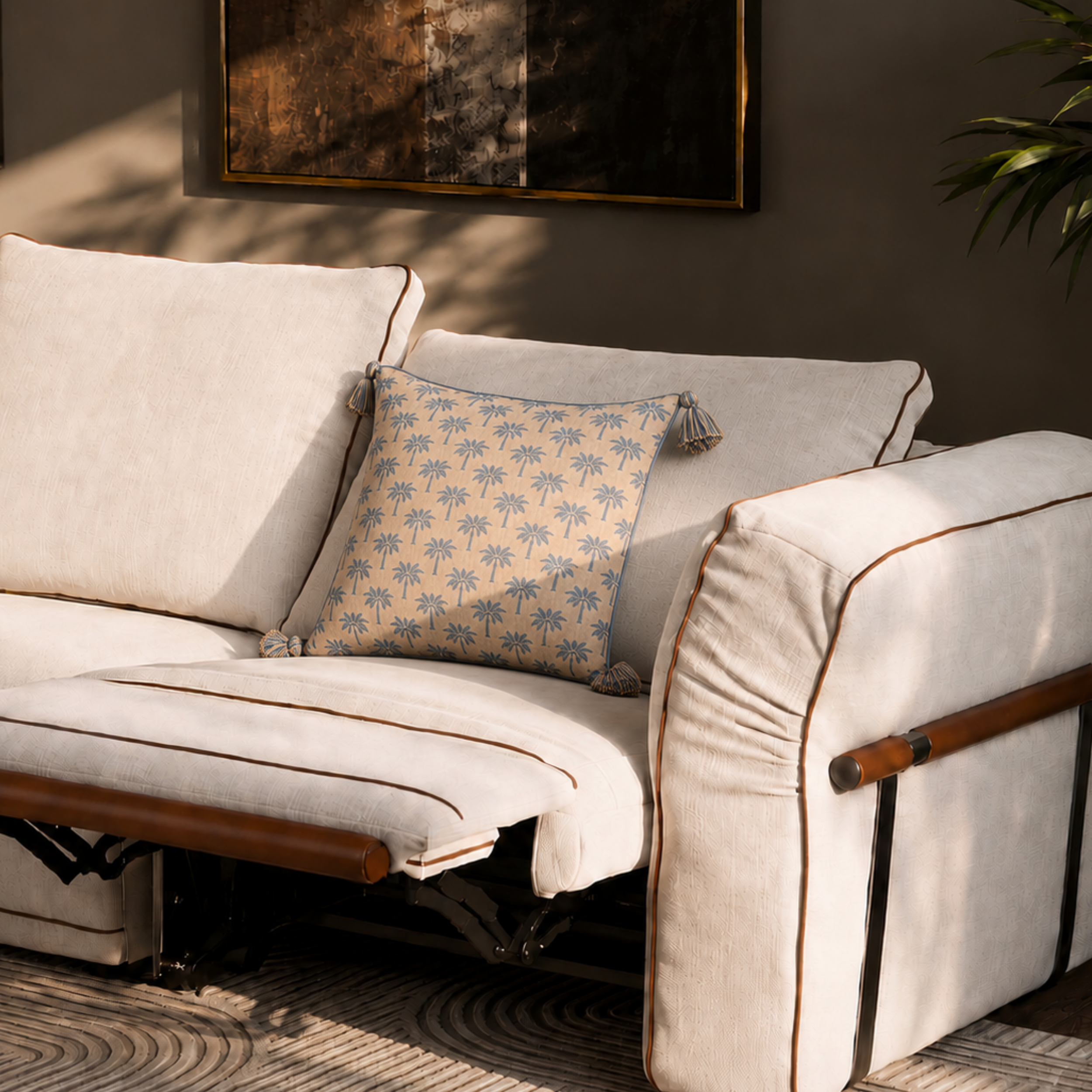 Palm Accent Cushion