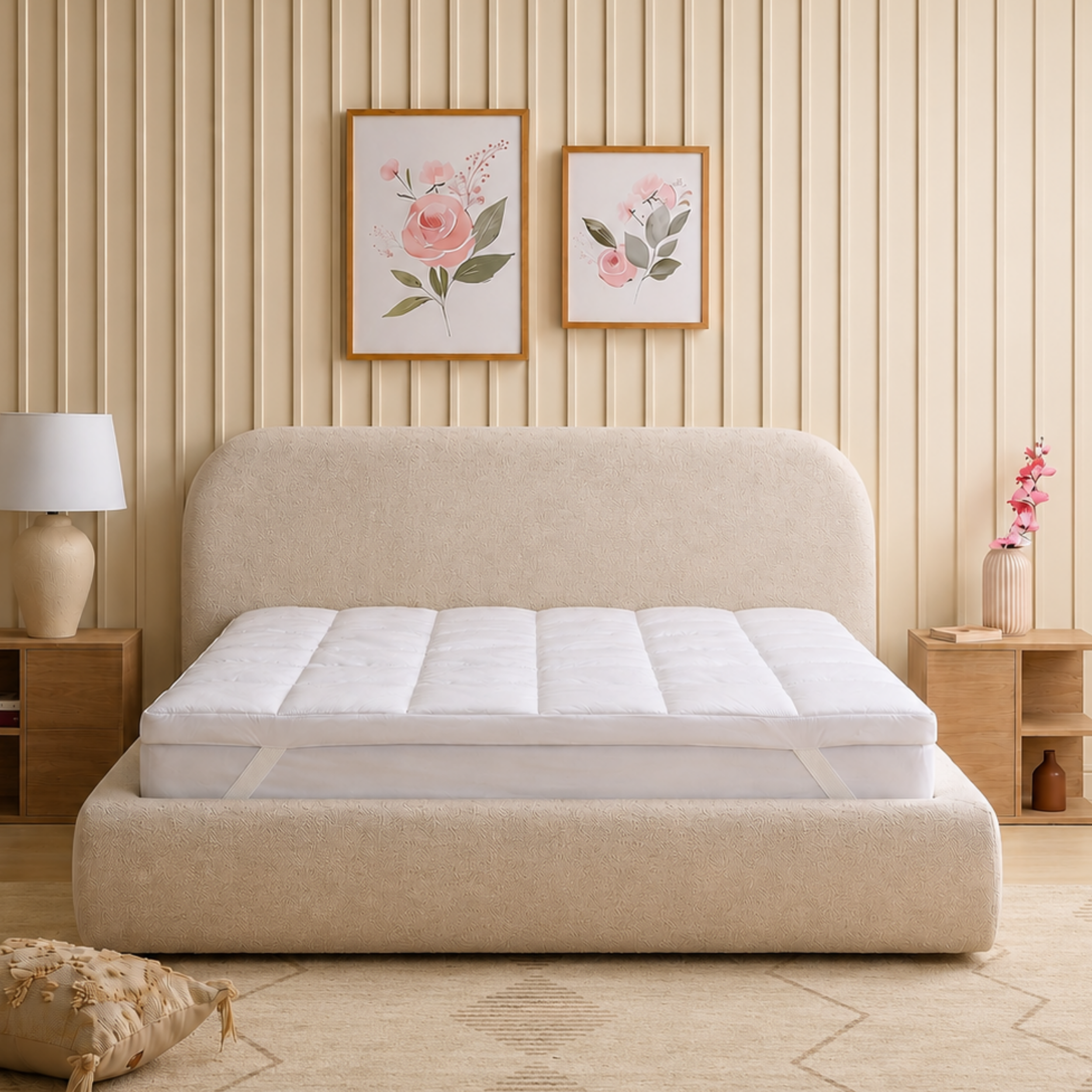 Premium Microfiber Mattress Topper