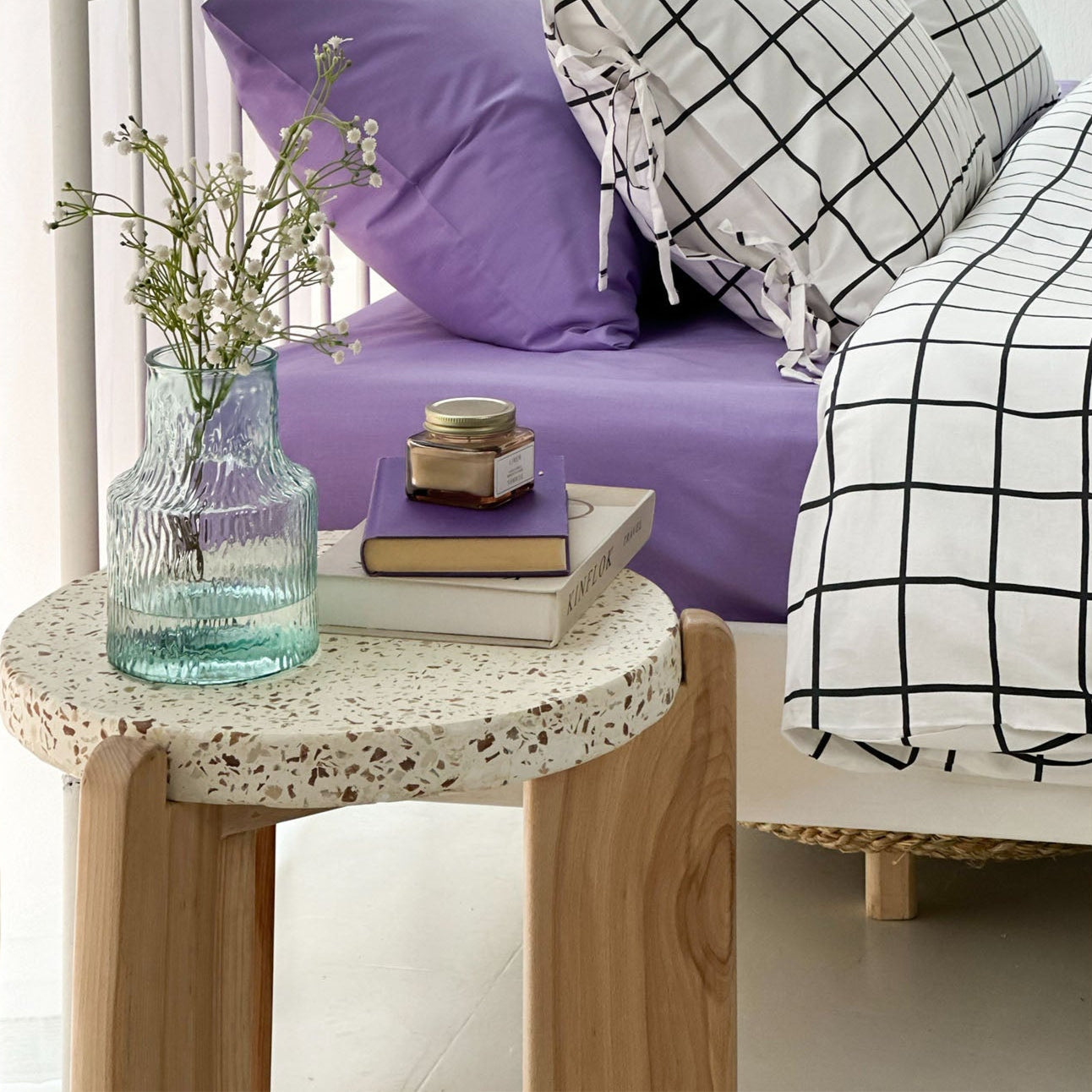 Trappezzi Terrazzo Side Table