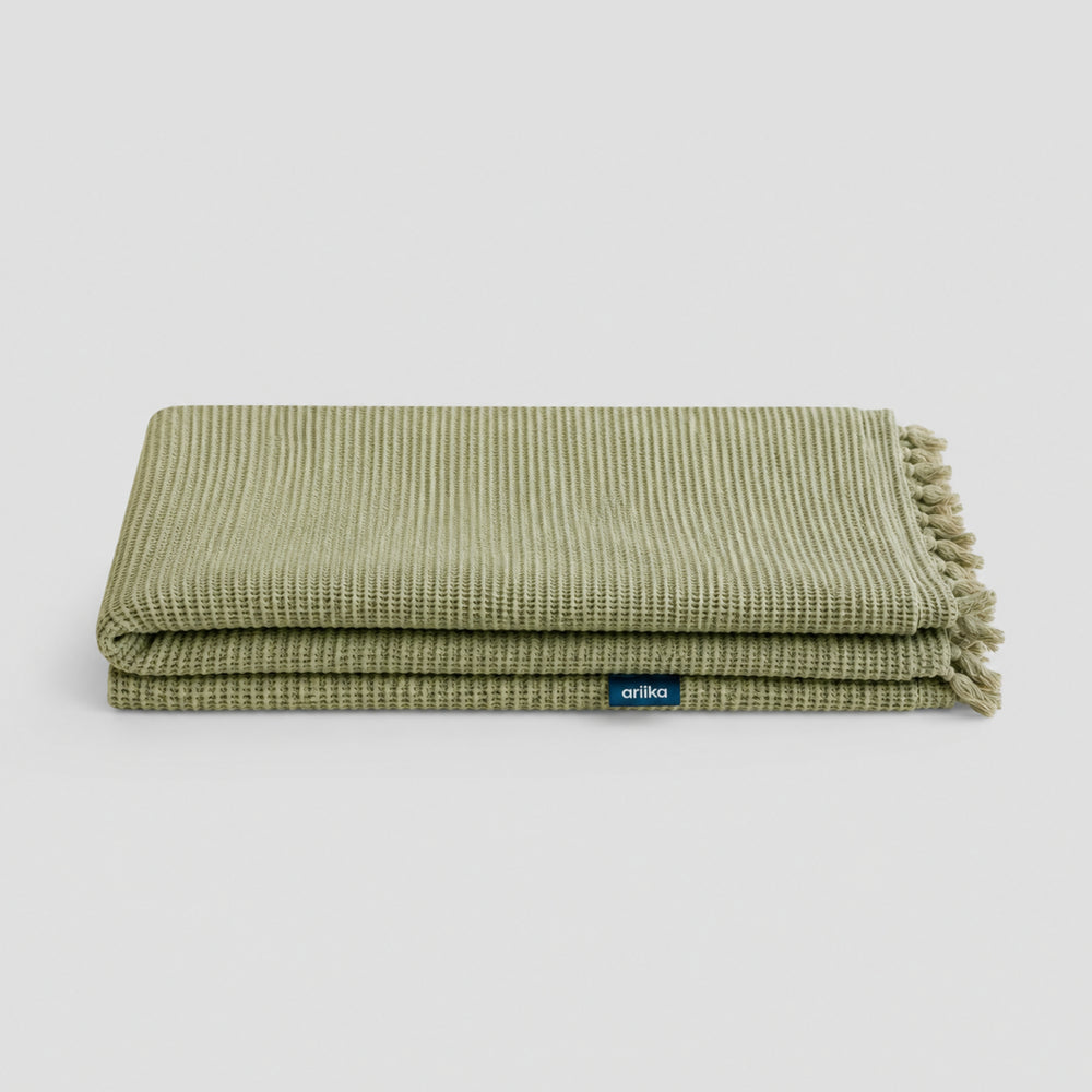 Fringe Honeycomb Bedspread