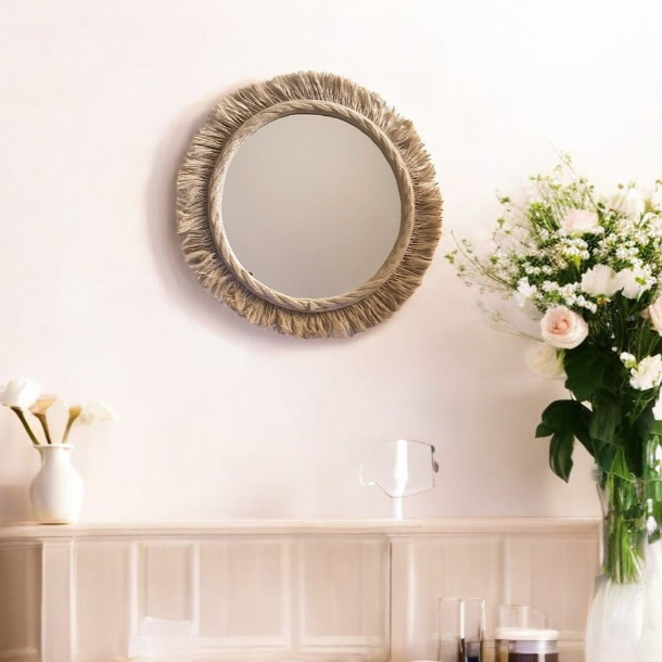Plait Jute Mirror