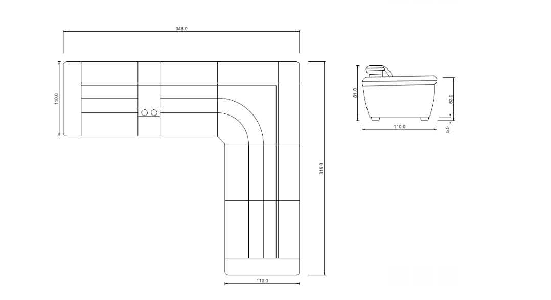 The Nest Motion Corner Sofa