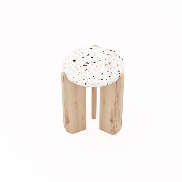 Trappezzi Terrazzo Side Table