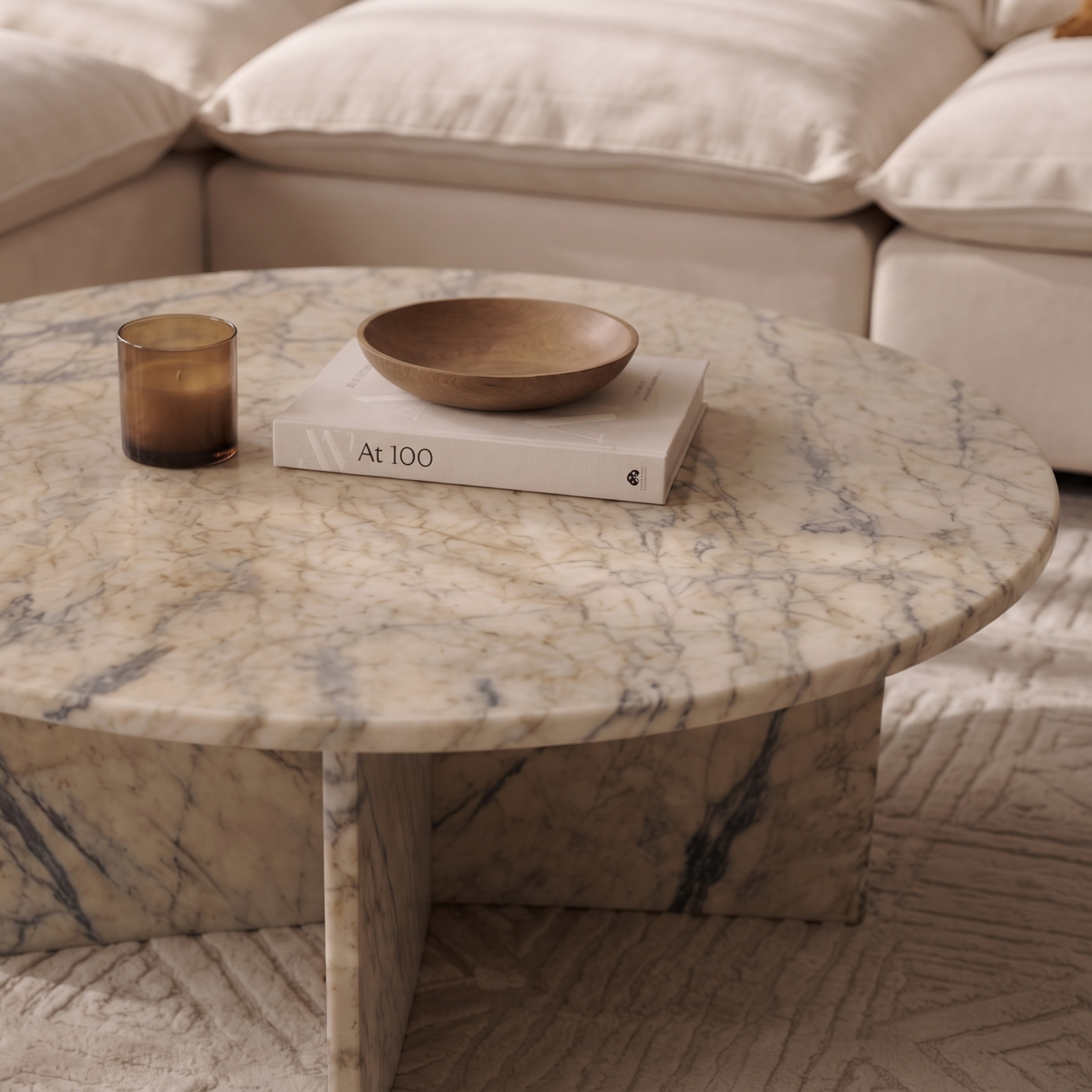 Snow Marble Table