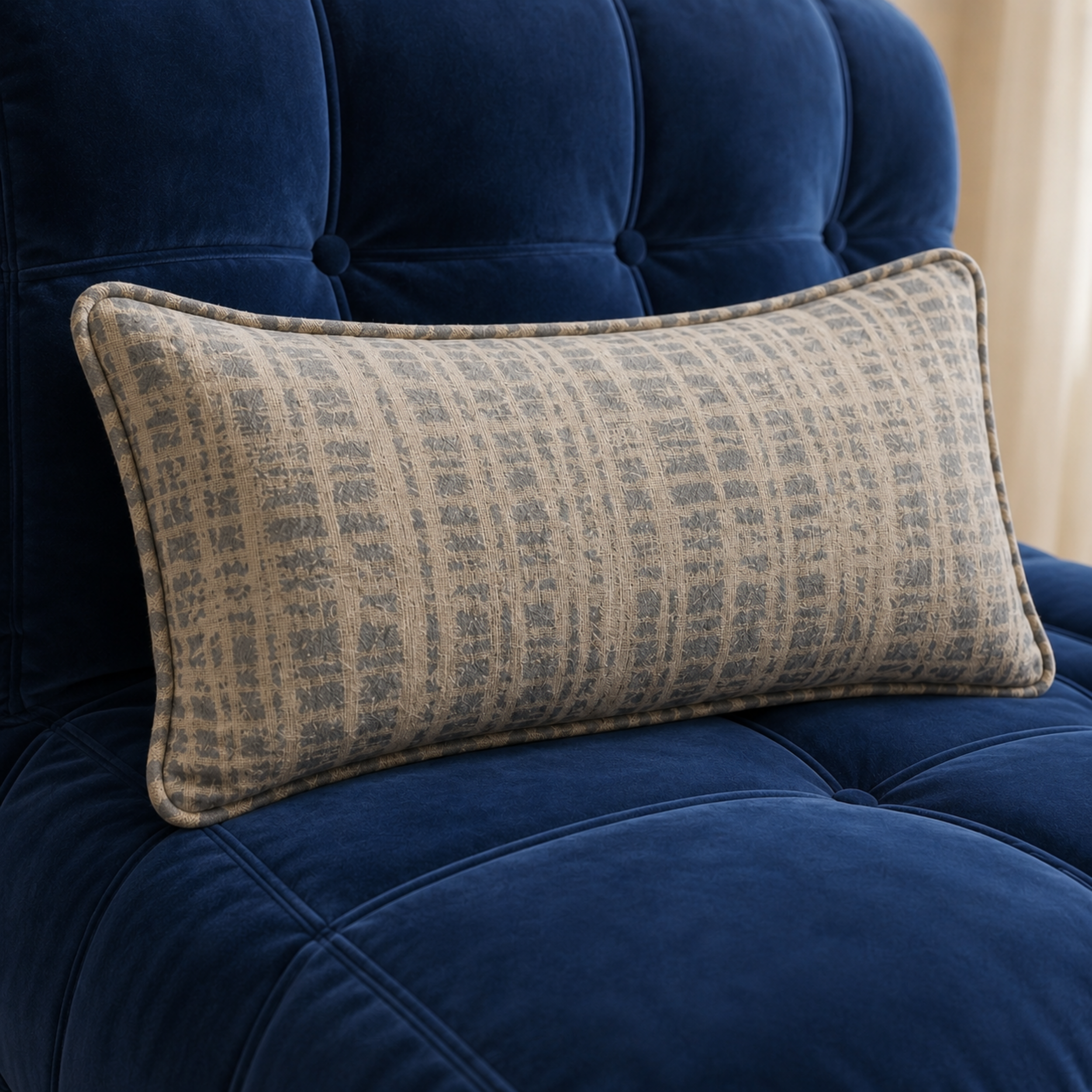 Stria Grid Cushion