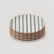 Stripes Dessert Plate Set of (6)