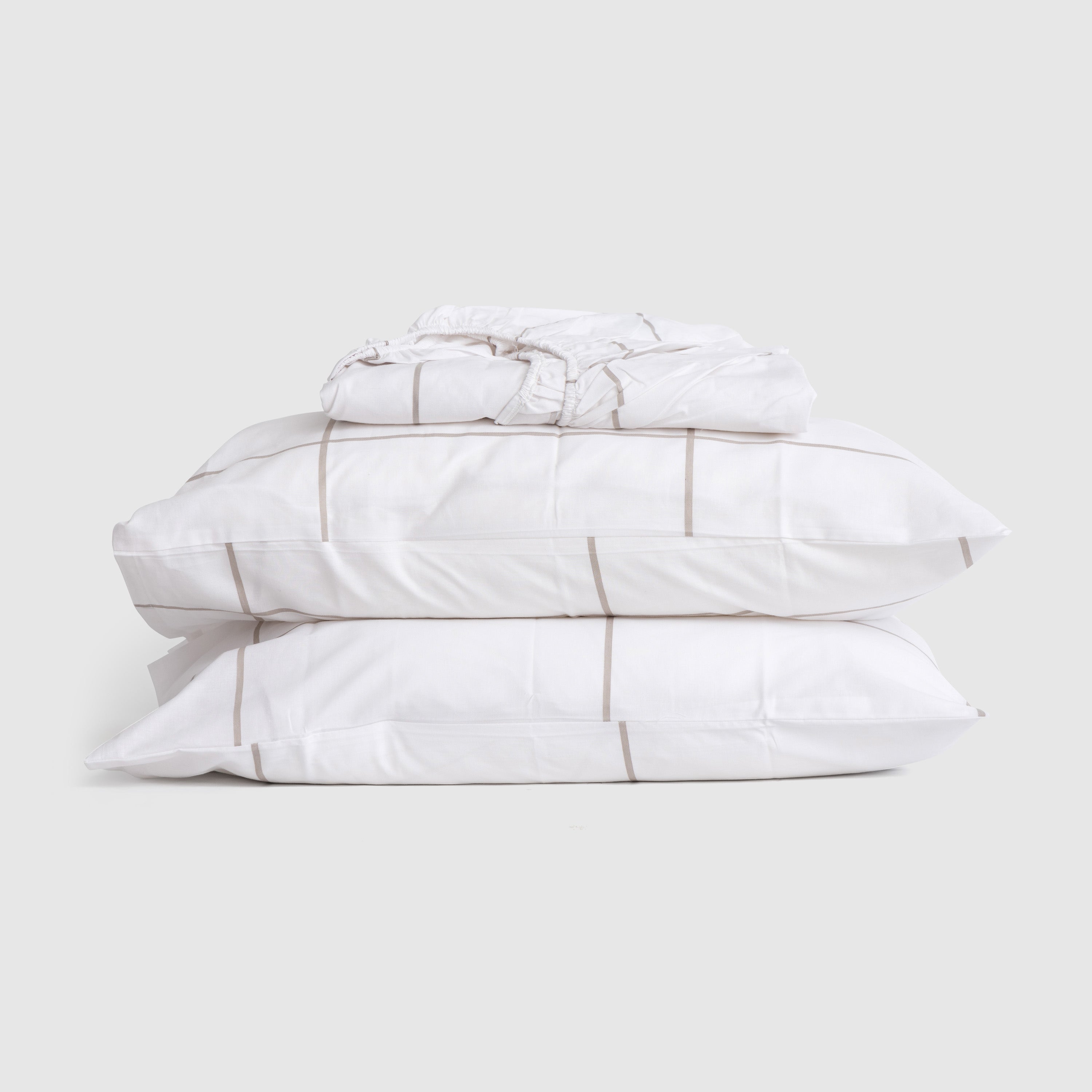 Percale Fitted Sheet Set