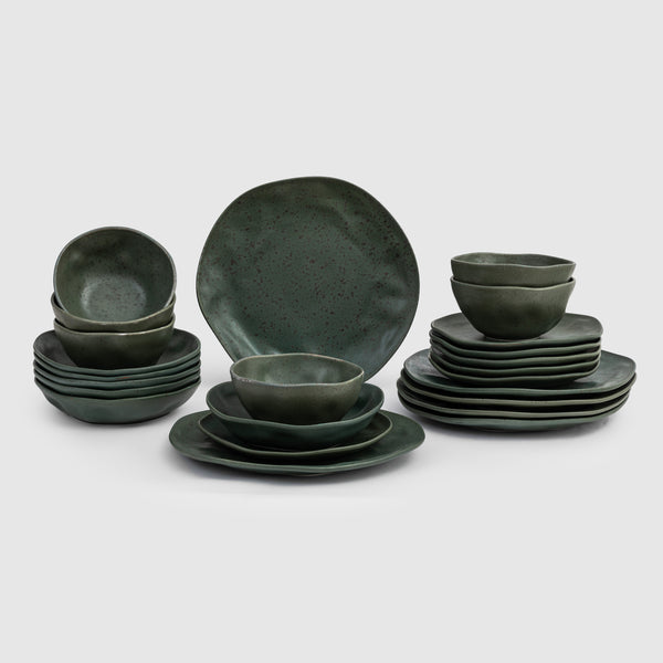 Organic Matte Dinnerware (Set of 24 pcs)